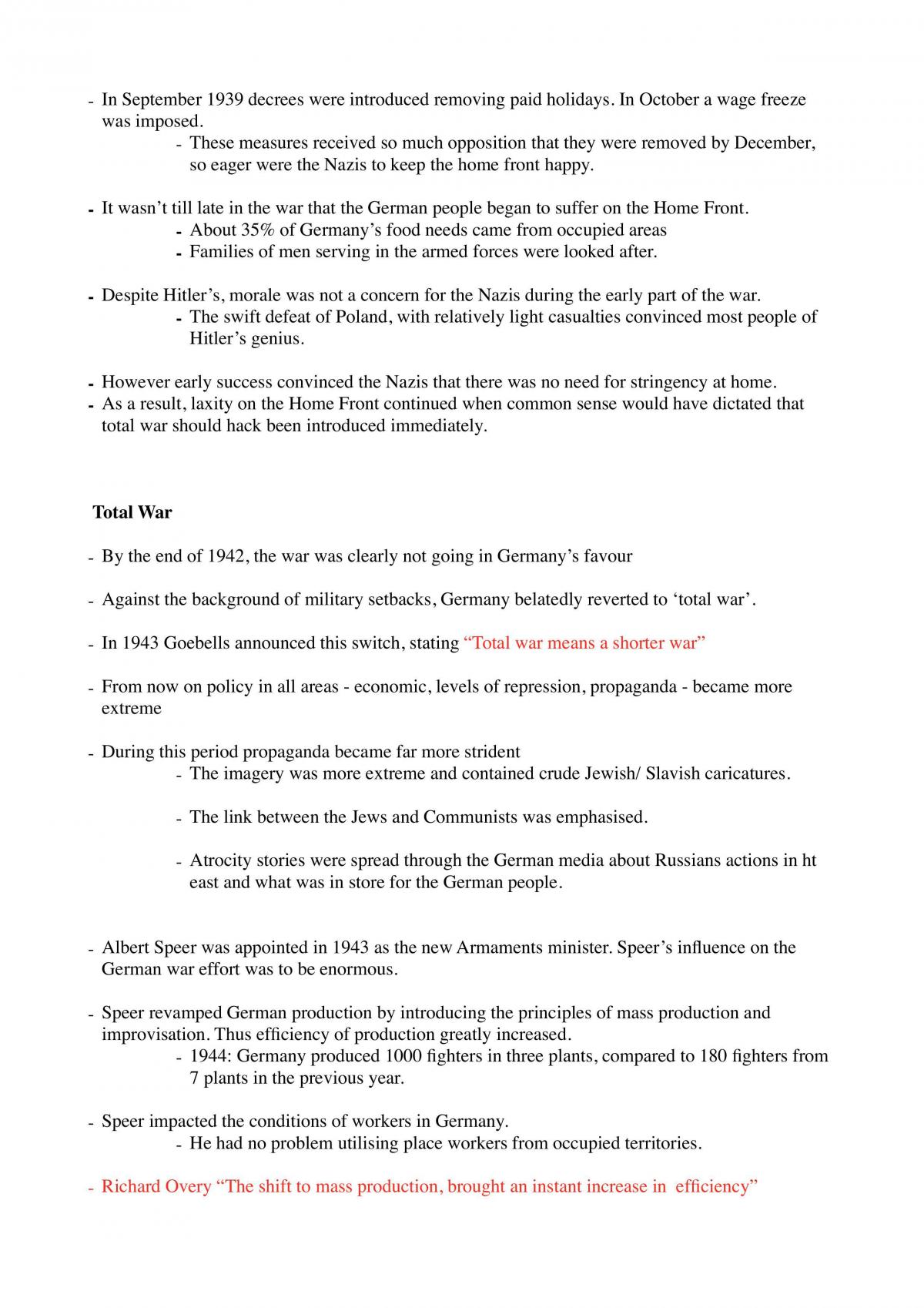 Conflict in Europe Notes - Page 38