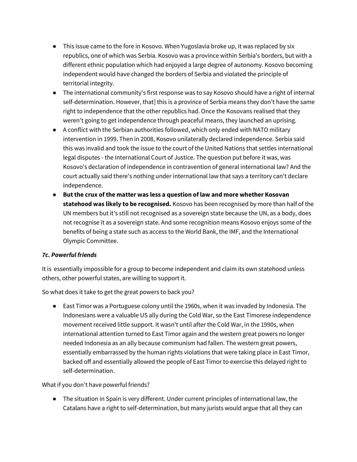 General Paper Notes - Independence and Secession  - Page 20