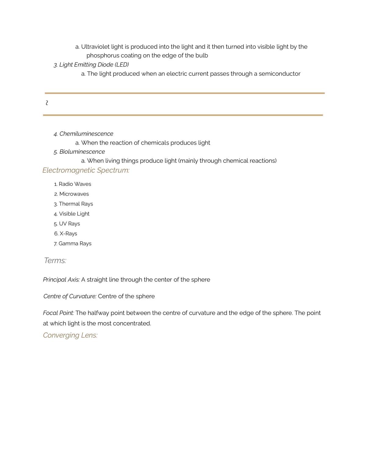 Grade 10 science notes science academic grade 10 ossd thinkswap