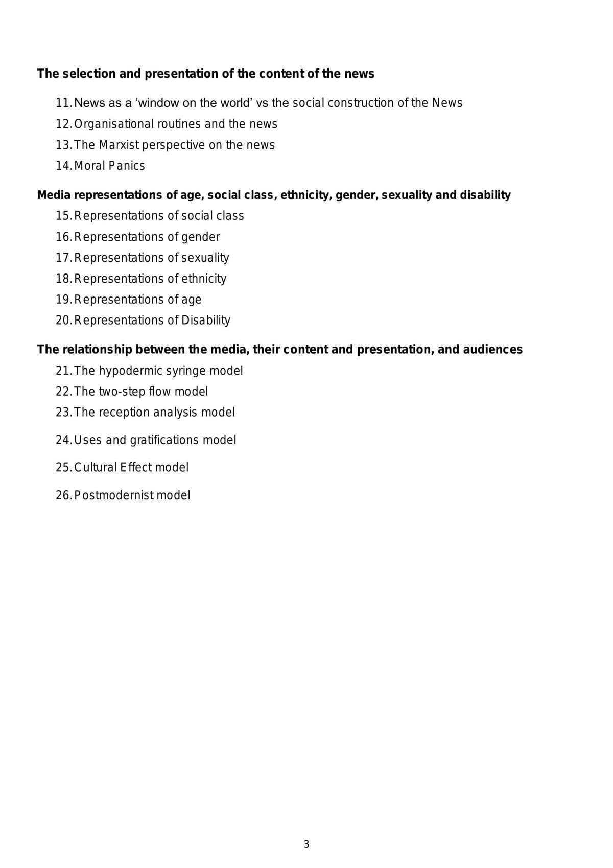 Sociology (Media notes) - Page 3