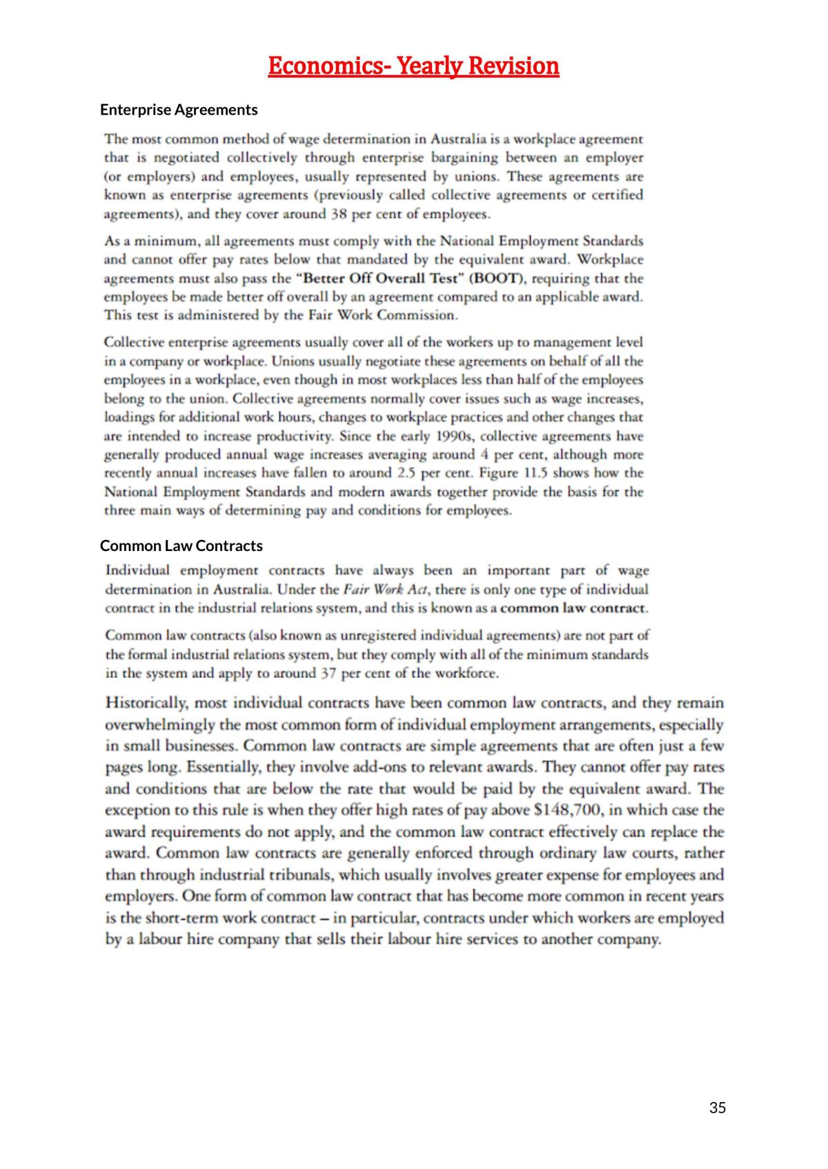 Preliminary Economics Complete Study Notes Summarised - Page 35