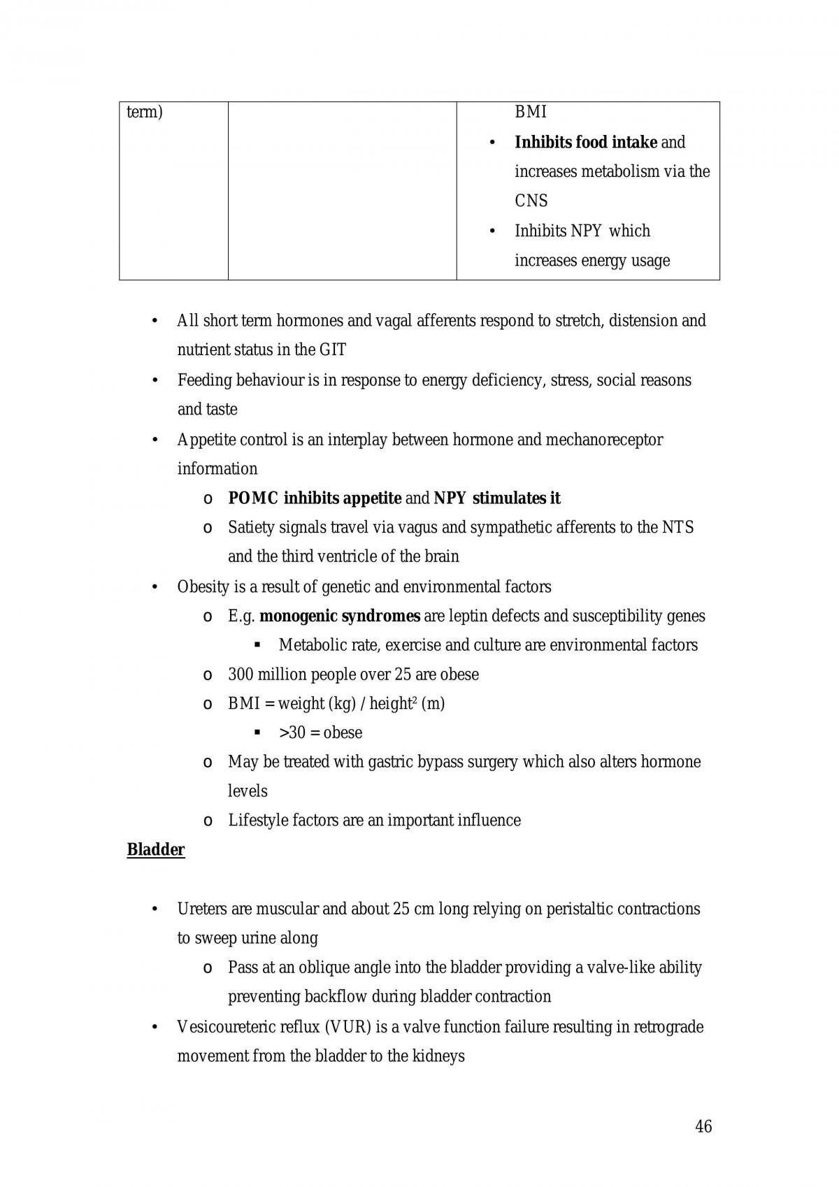 Physiology 1B Notes. Excellent For Anyone Studying The Same Subject. - Page 46
