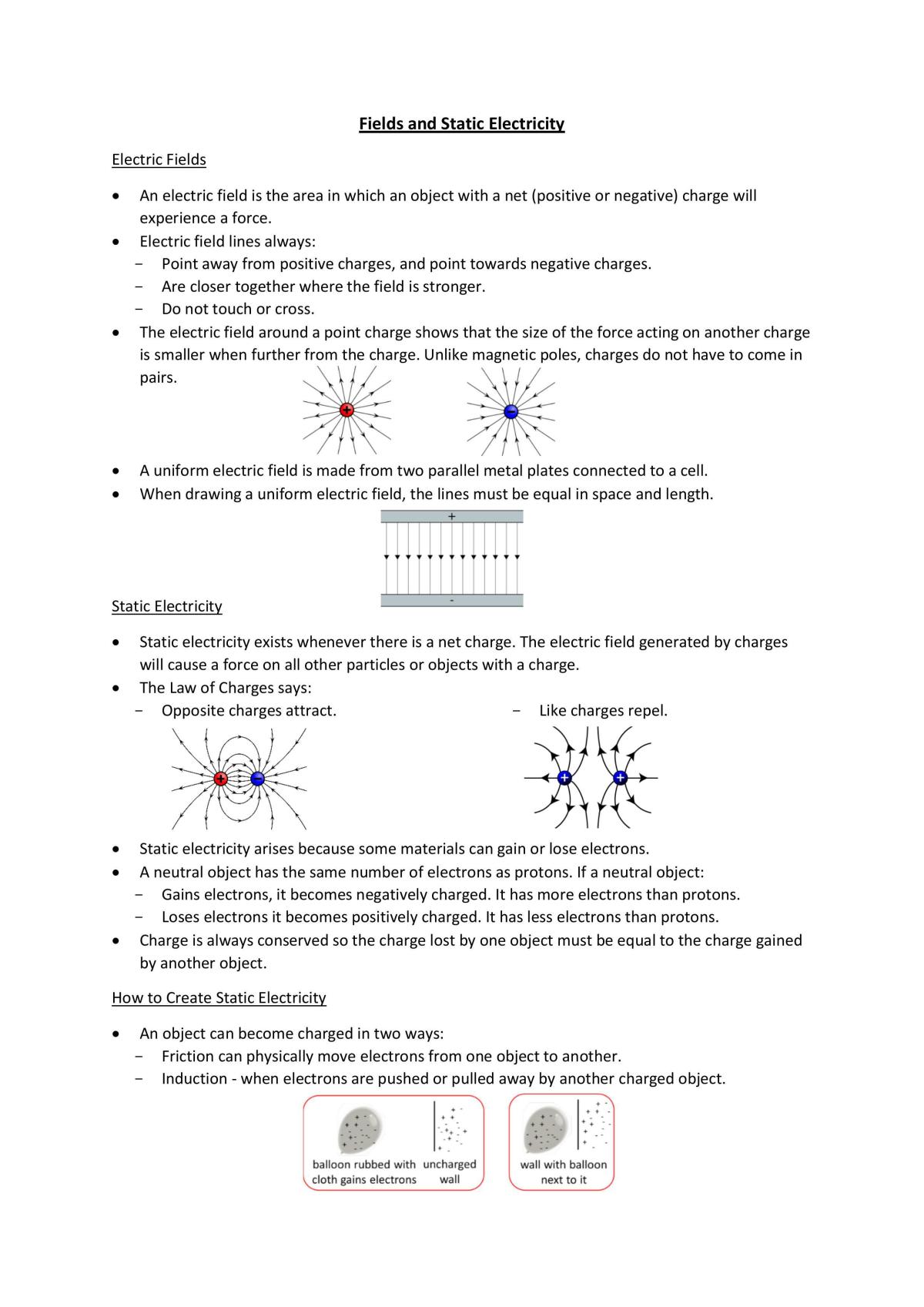 GCSE Edexcel Year 11 Physics Grade 9 Quality Notes - Page 3