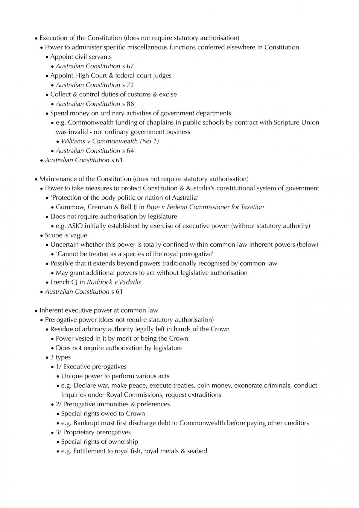Constitutional Law Study Notes - Page 33