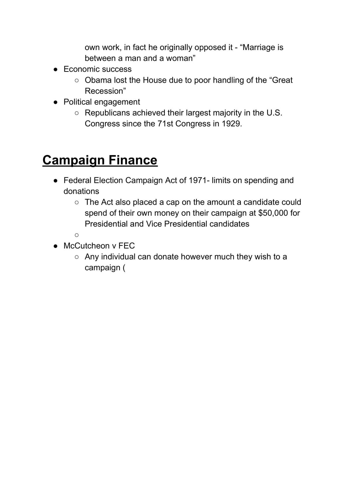 US politics master sheet - Page 30