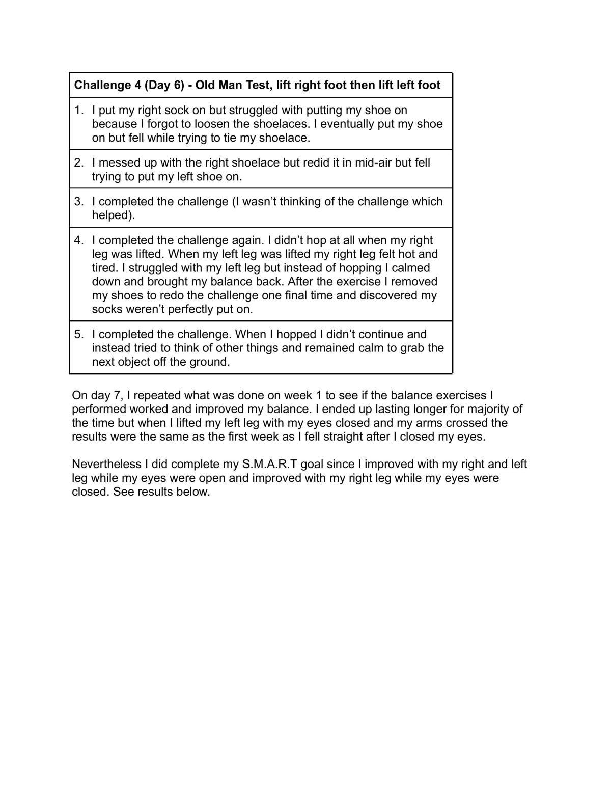 Perform a physical activity in an applied setting - Page 15