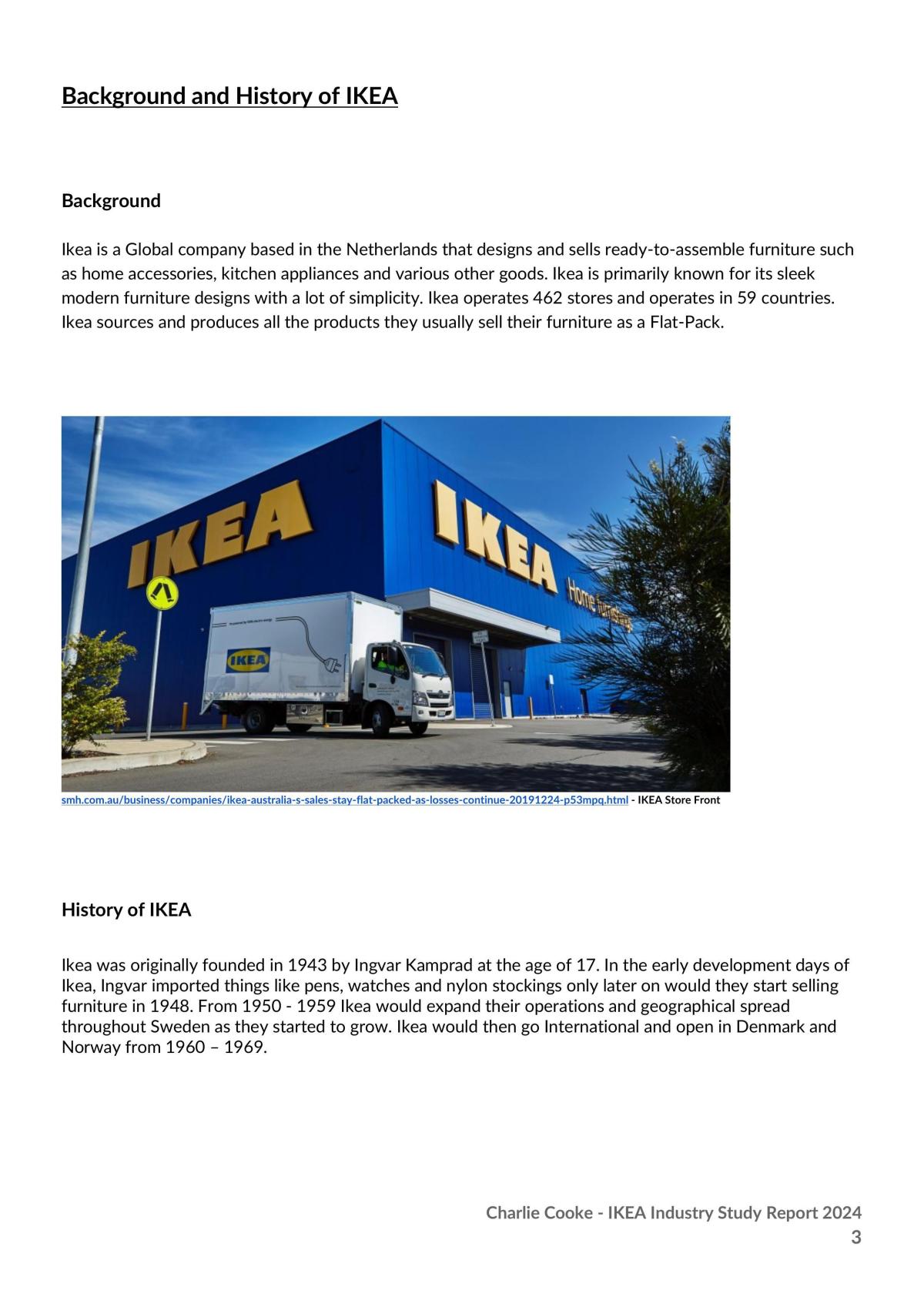 Industry Study IKEA - Page 3