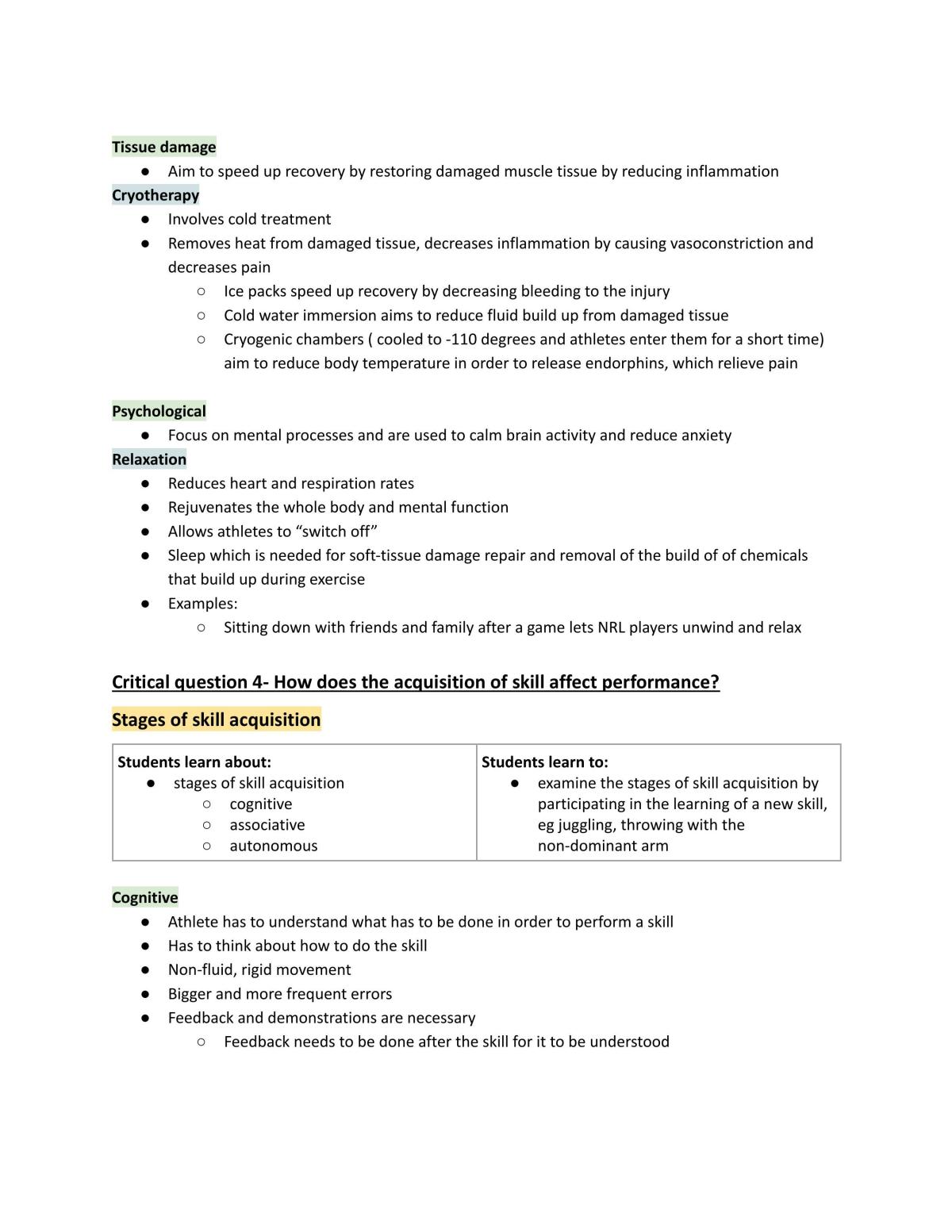 Core 2- factors affecting performance complete study notes - Page 20