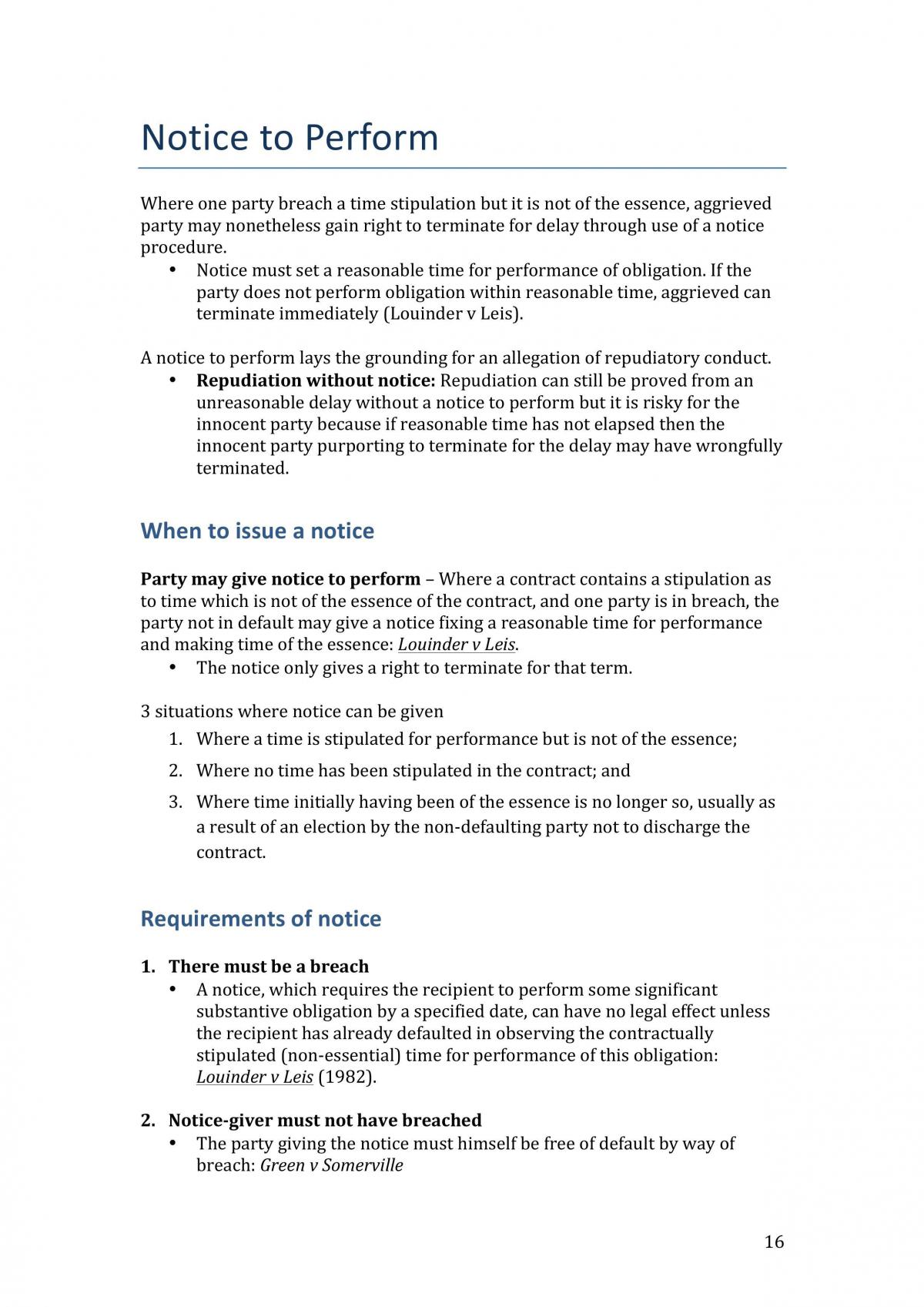 Advanced Contracts Full study Notes - Page 16