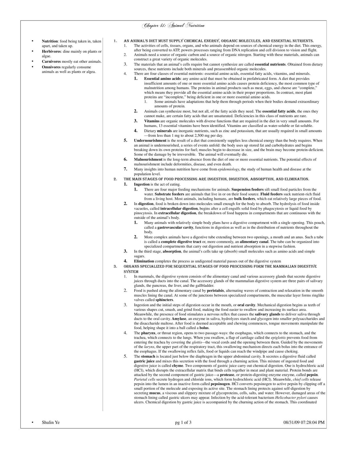 All of A level biology notes/key concepts - Page 80