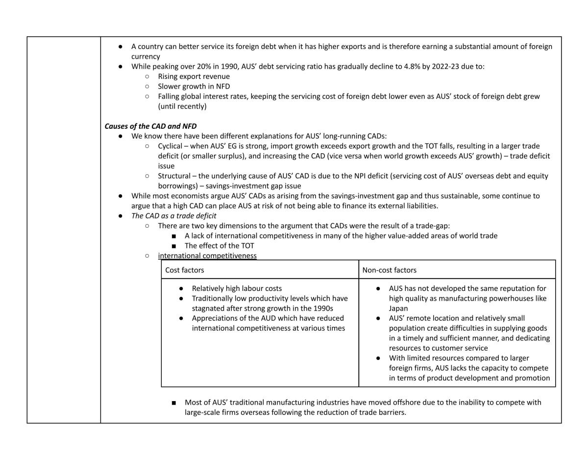 Economics HSC notes - Page 81