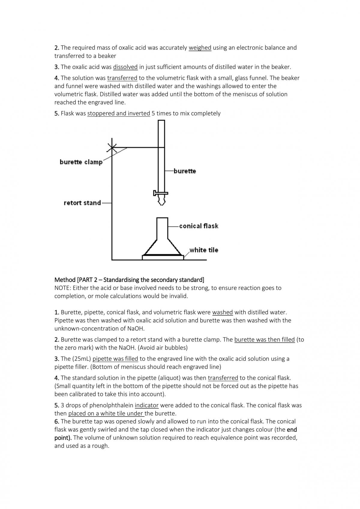 Chemistry Notes: Acidic Environment - Page 25