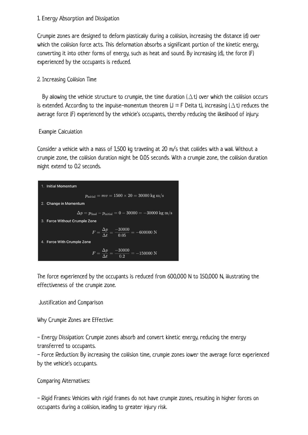 2.2 (Crumple Zones) Demonstrate Understanding of Physics Relevant to a Selected Context - Page 17