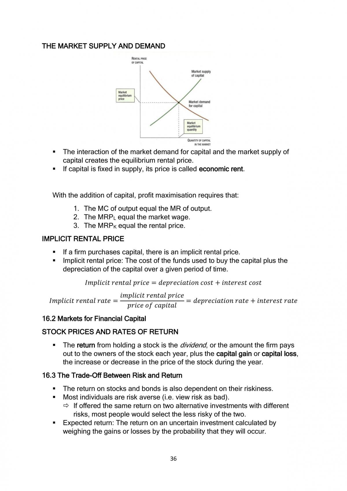 Microeconomics Complete Semester Notes  - Page 36