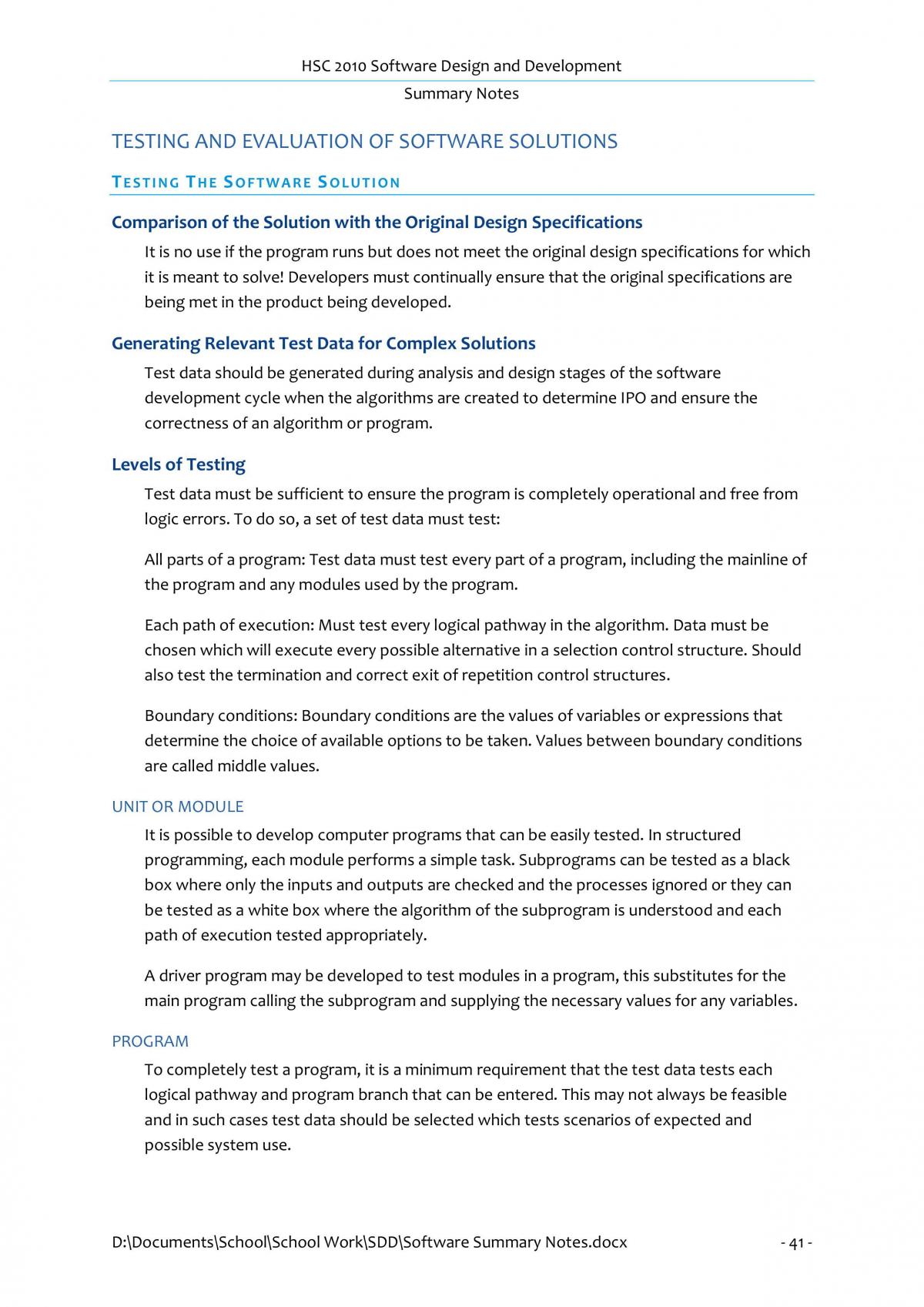 SDD Syllabus Notes - Page 42