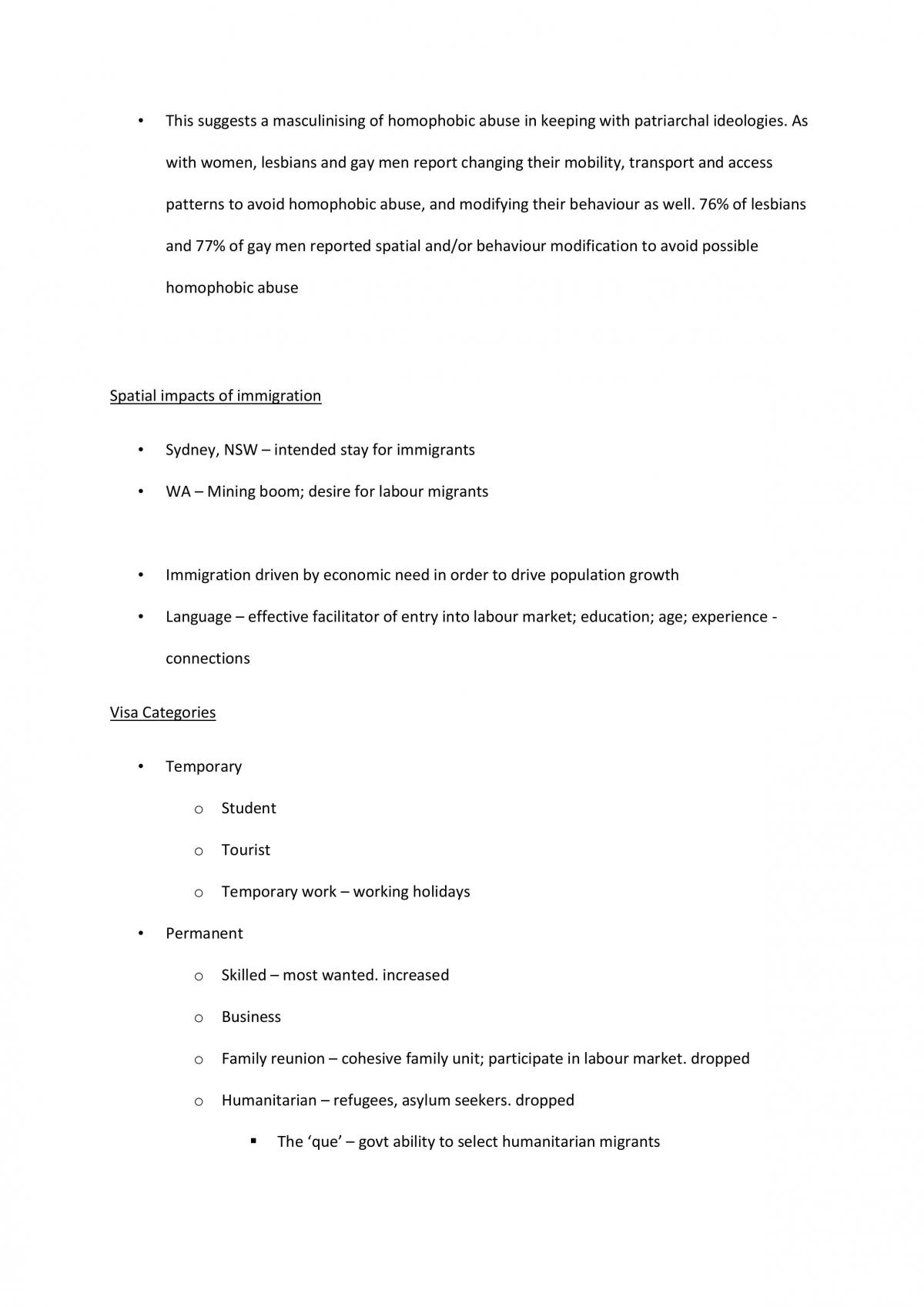 Geographies of Social Difference Semester Notes - Page 20