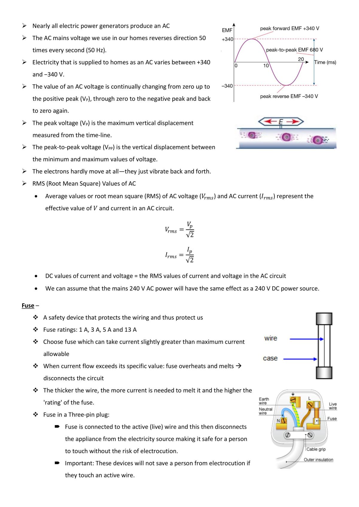 Physics Year 11 Unit 1&2 Full Notes - Page 18
