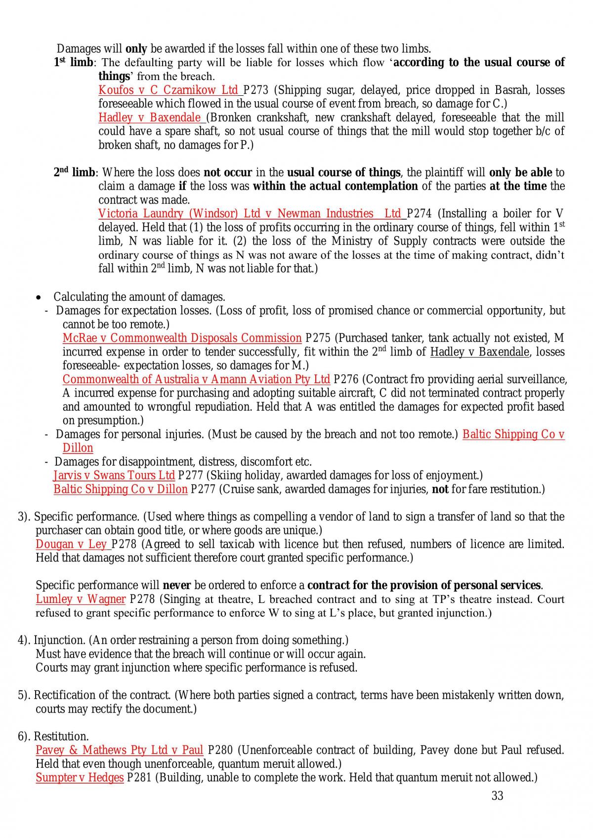 Law Summary Notes  - Page 33