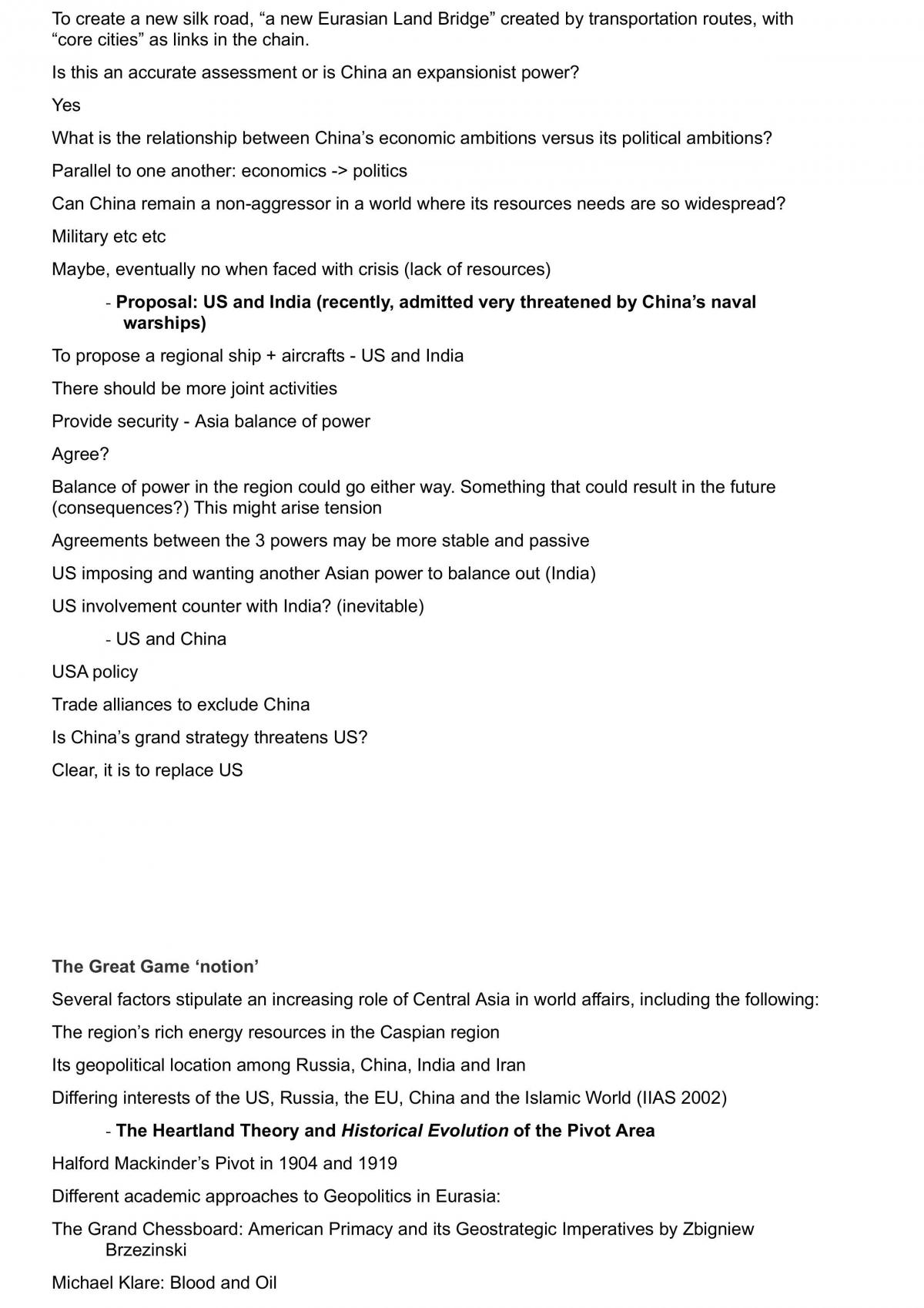 Geopolitics Notes  - Page 16