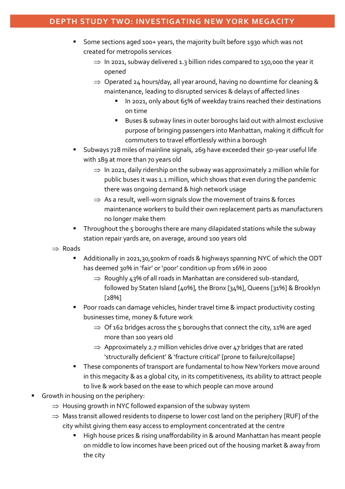 Geography unit 4 study notes - Page 56