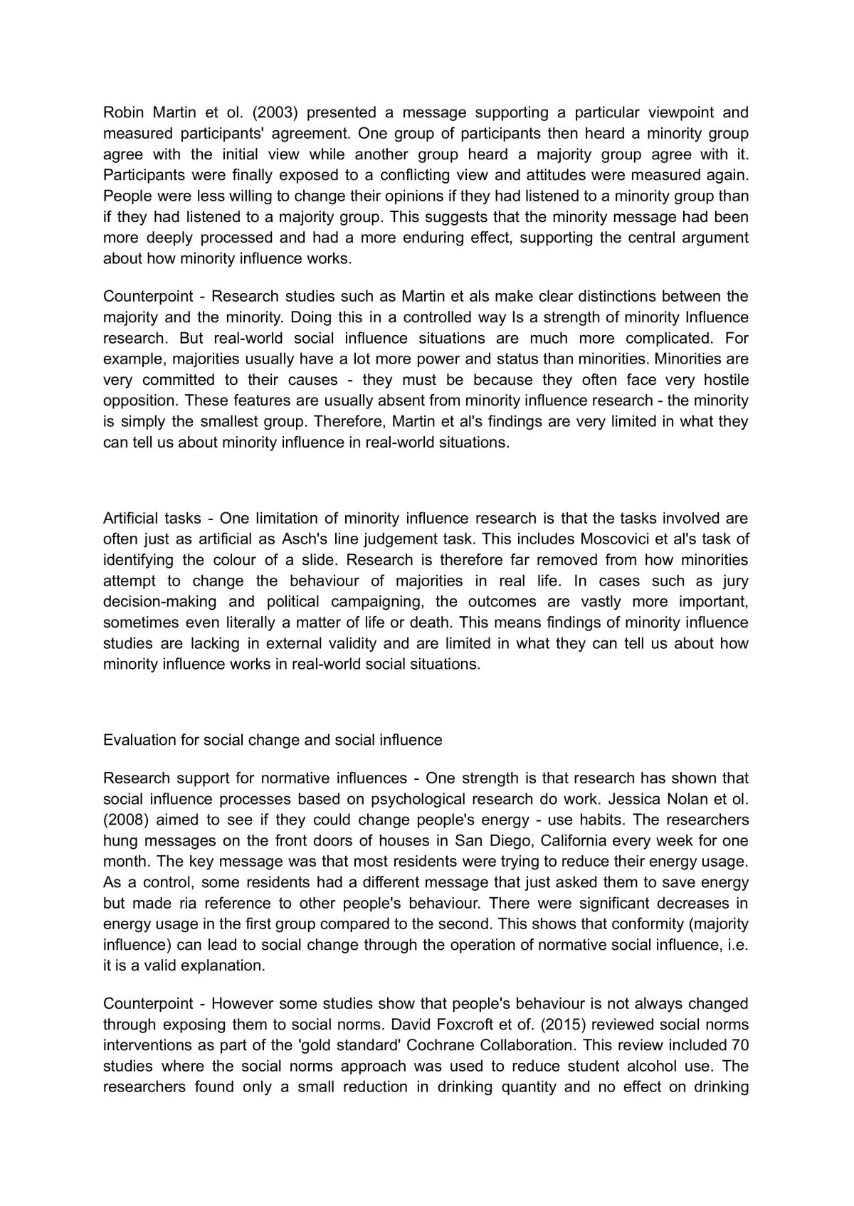 Complete Study Evaluation Notes for Psychology - Page 16