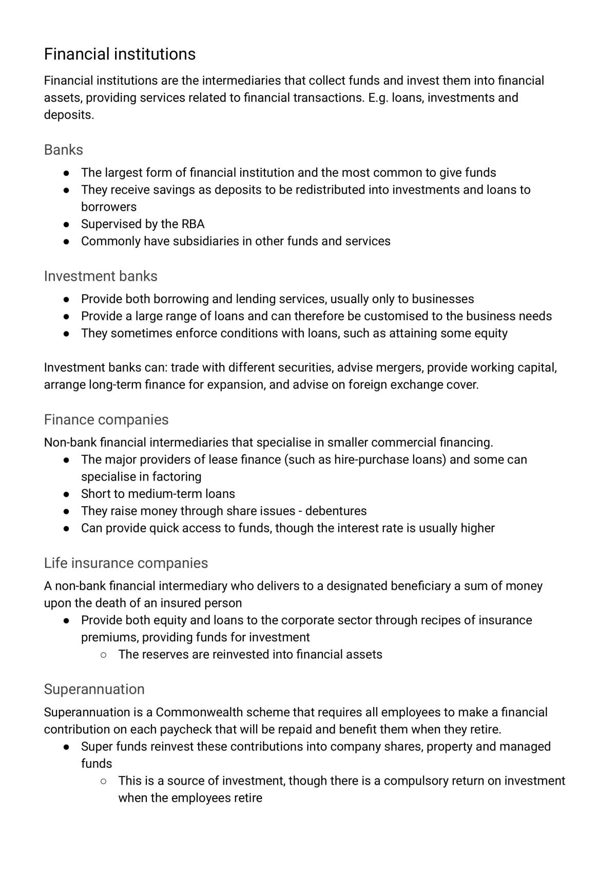 Finance Study Notes - Page 7