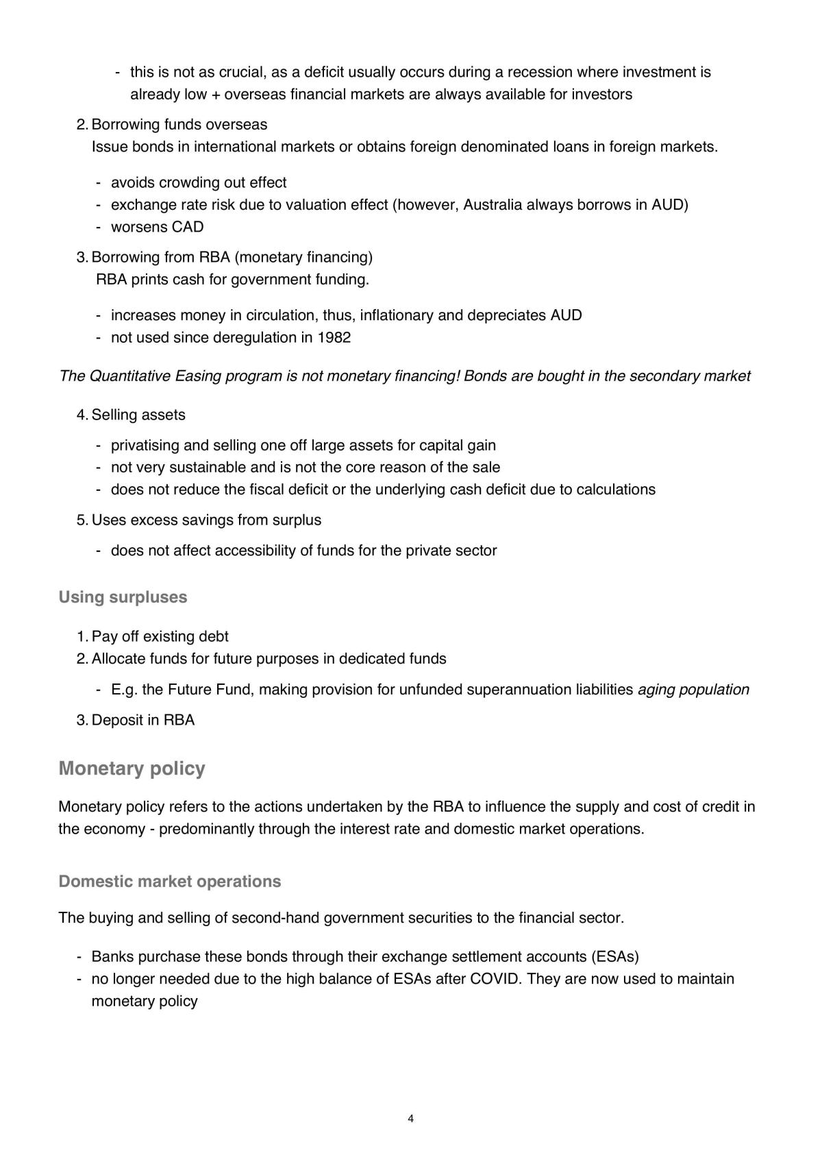 Topic 1: The Global Economy Notes - Page 36