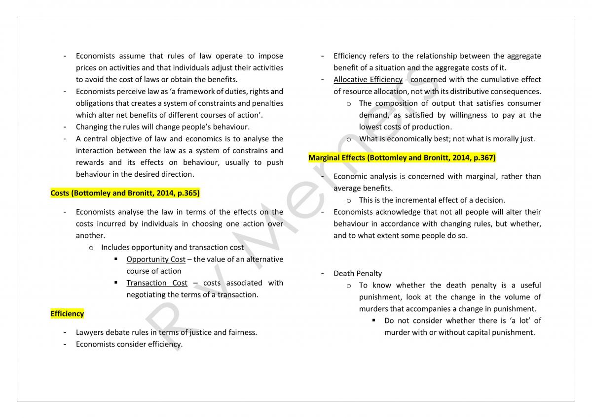 LLB104 Comprehensive Lecture and tutorial notes - Page 34