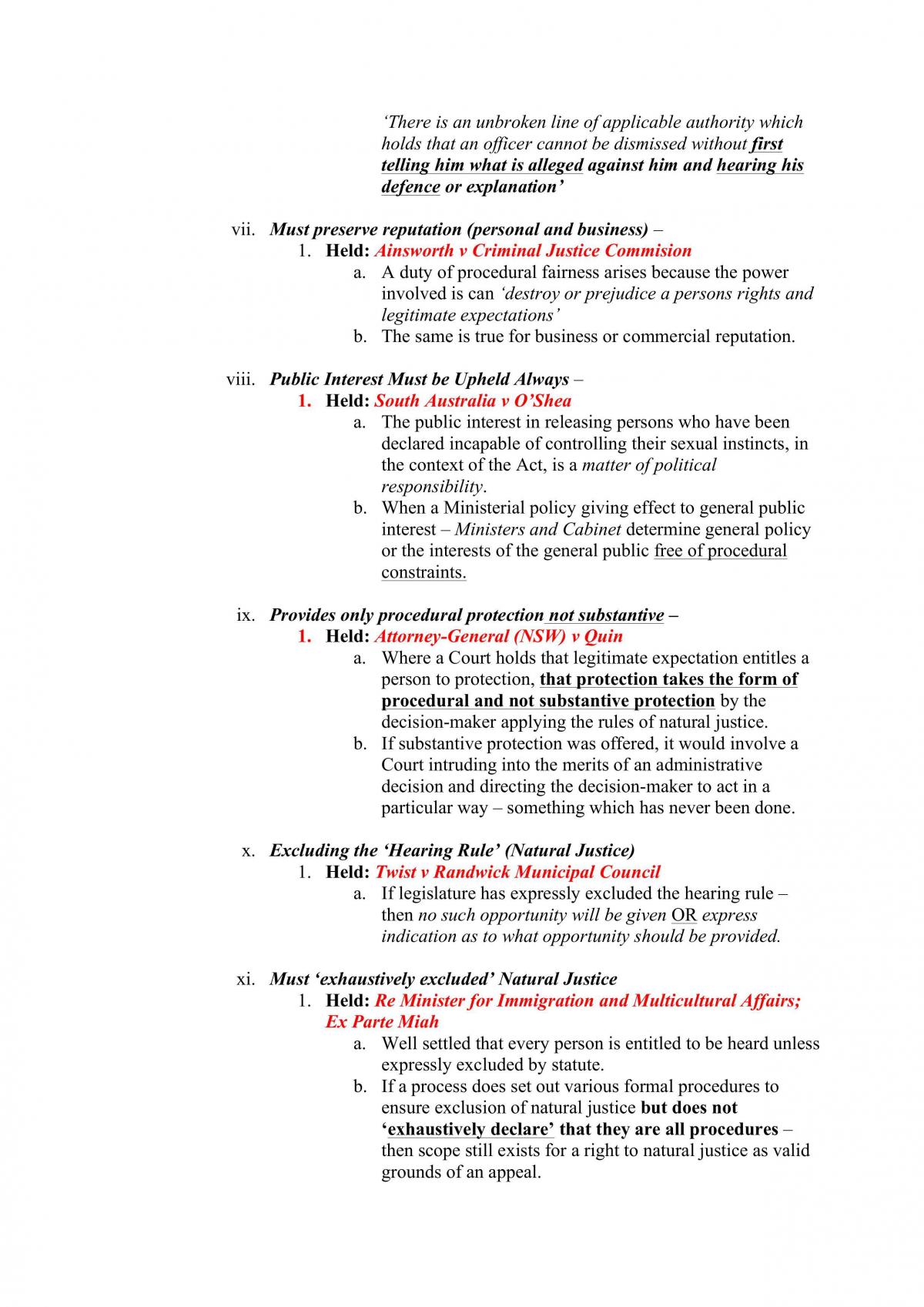 Administrative Law Notes - Page 81