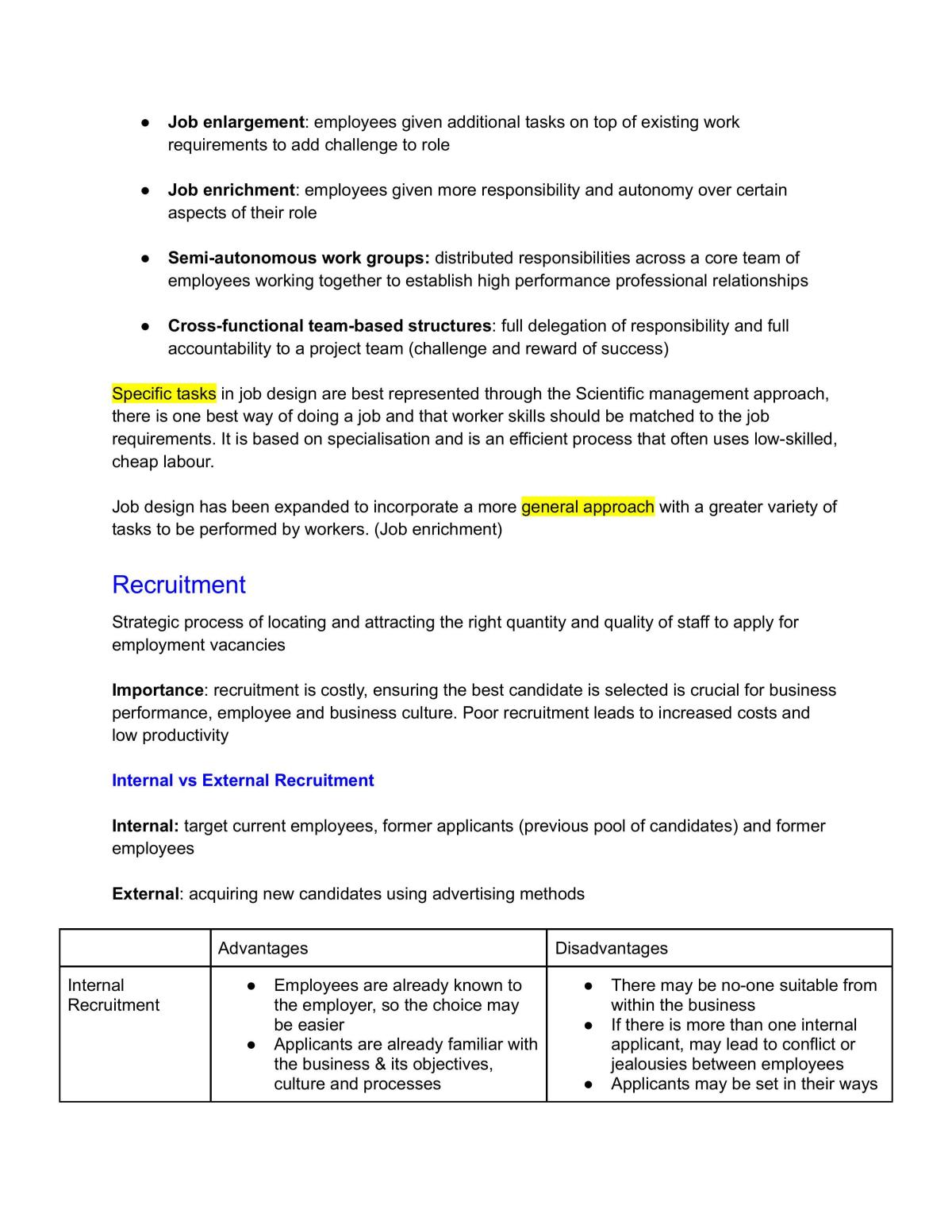 Topic 3 Business Studies  - Page 19