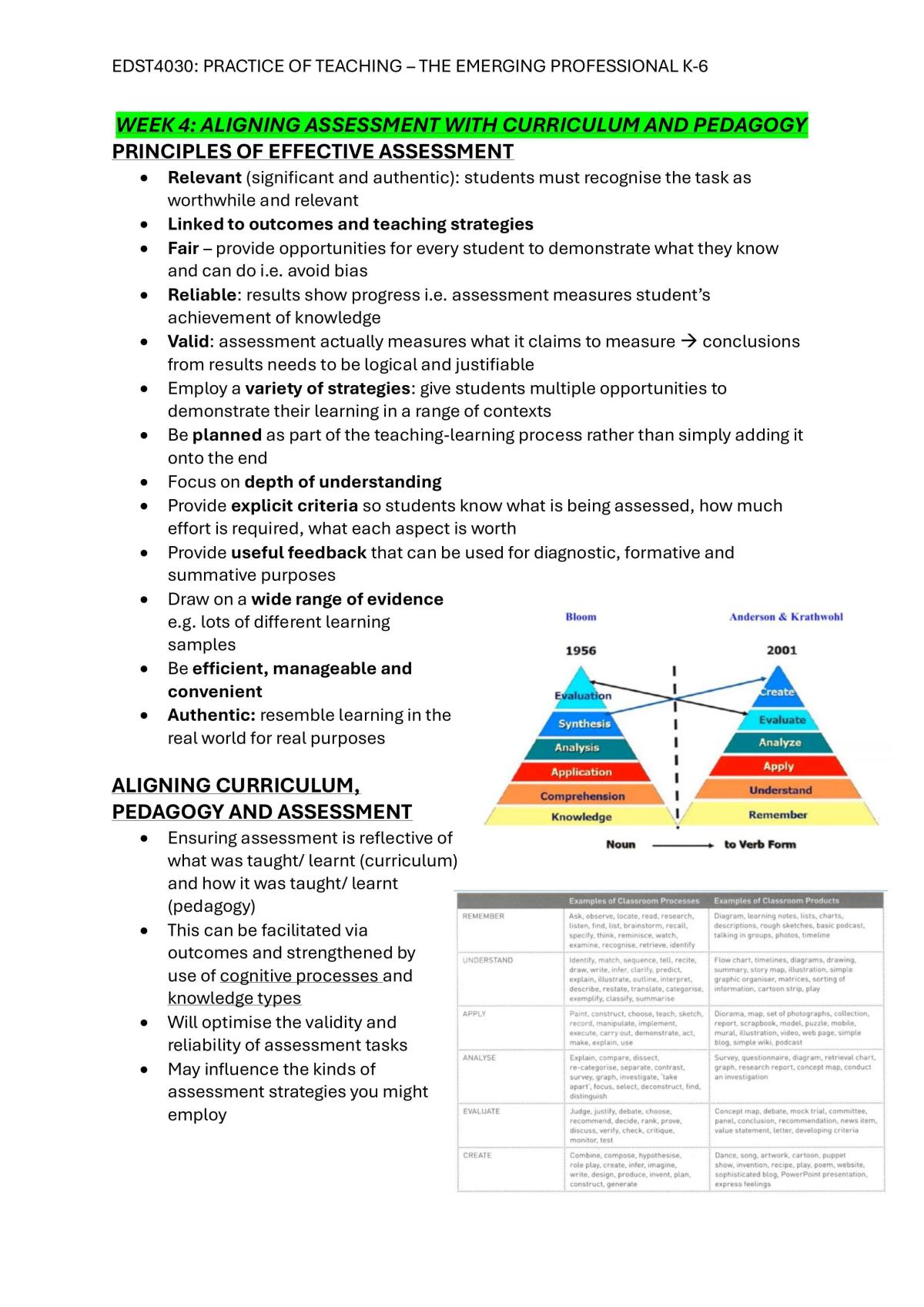 EDST4030 Complete Lecture Notes - Page 16