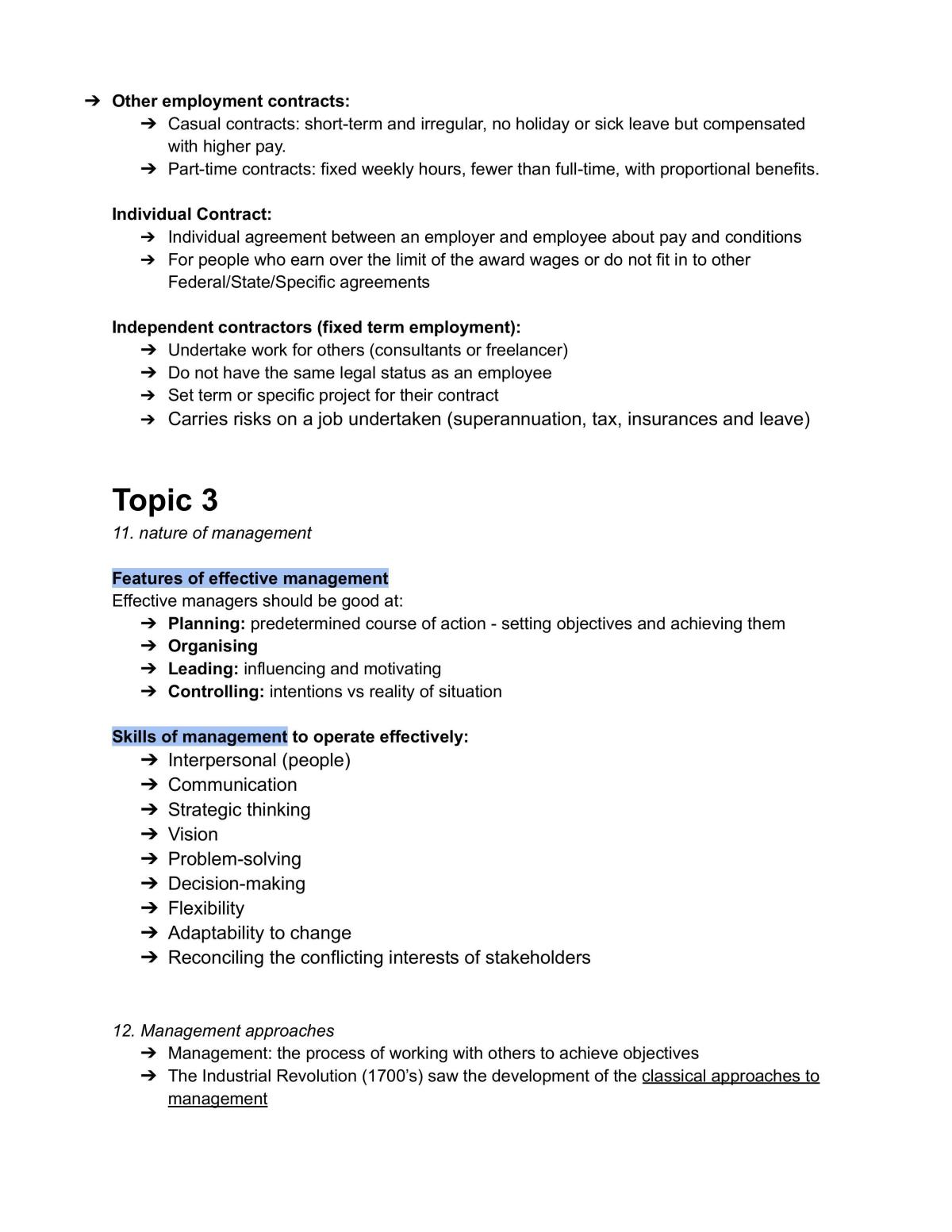 Business Yr 11 Prelim Study Notes  - Page 45