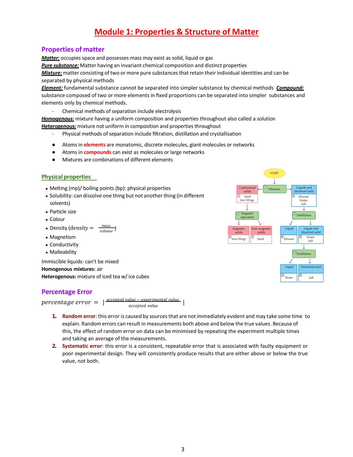 Chemistry Units 1 & 2 - Page 3