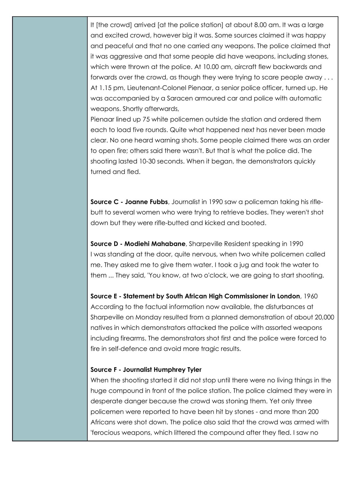 Modern History Quote Sheet - Page 18