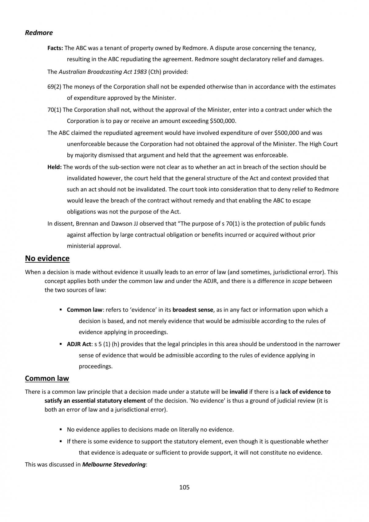 LAWS1160 Complete Study Notes - Page 105