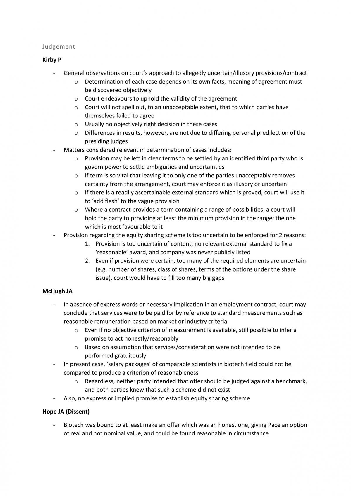 Principles of Private Law - Notes for Contracts - Page 26