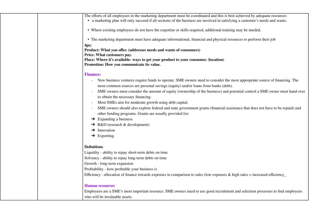 Business Year 11 Complete Notes - Page 45