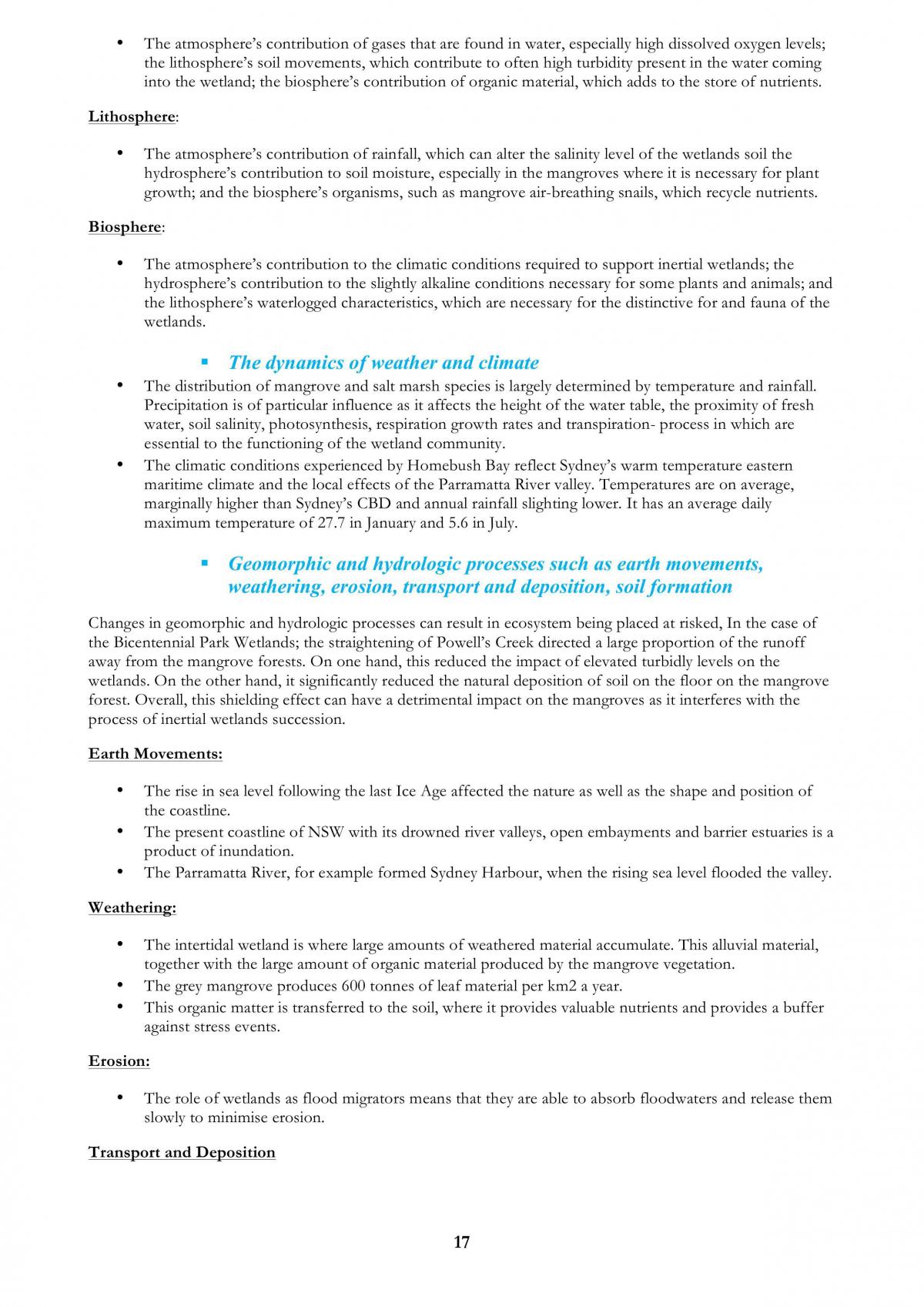 Ecosystems Notes - Page 17