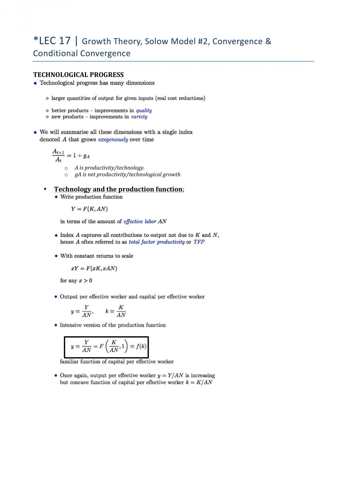ECON20001 Intermediate Economics Notes - Page 63