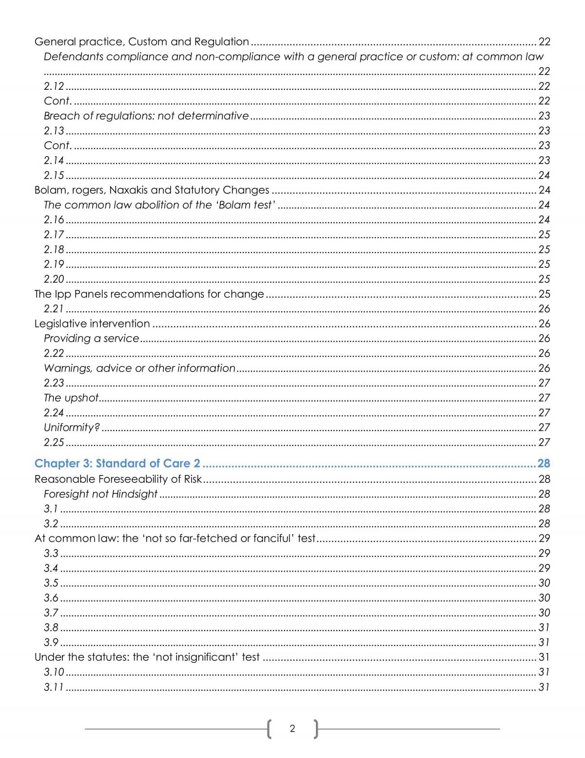 Torts Law Notes (Comprehensive) - Page 3