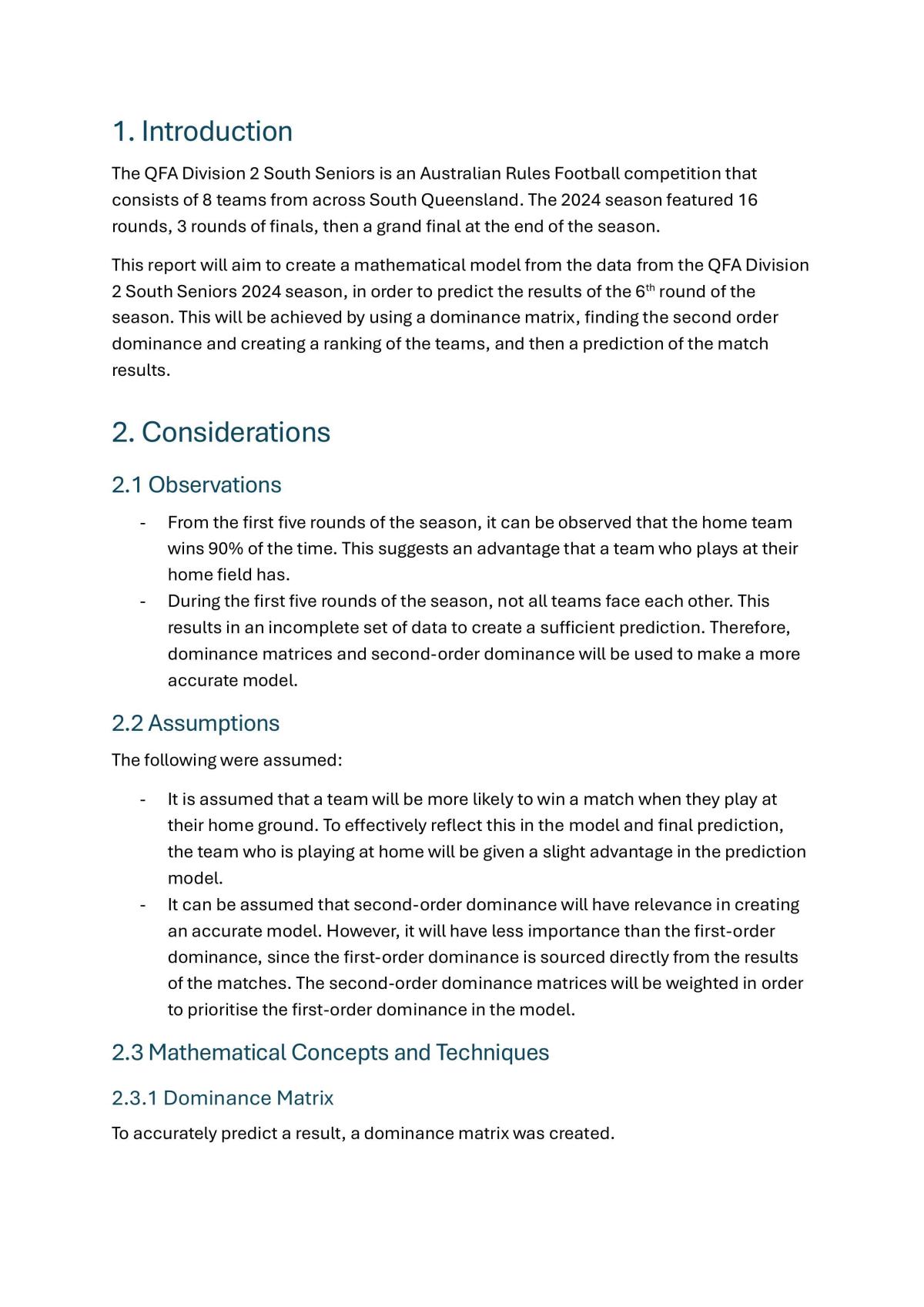 FIA1 PSMT | Dominance Matrices | 17/20 - Page 3