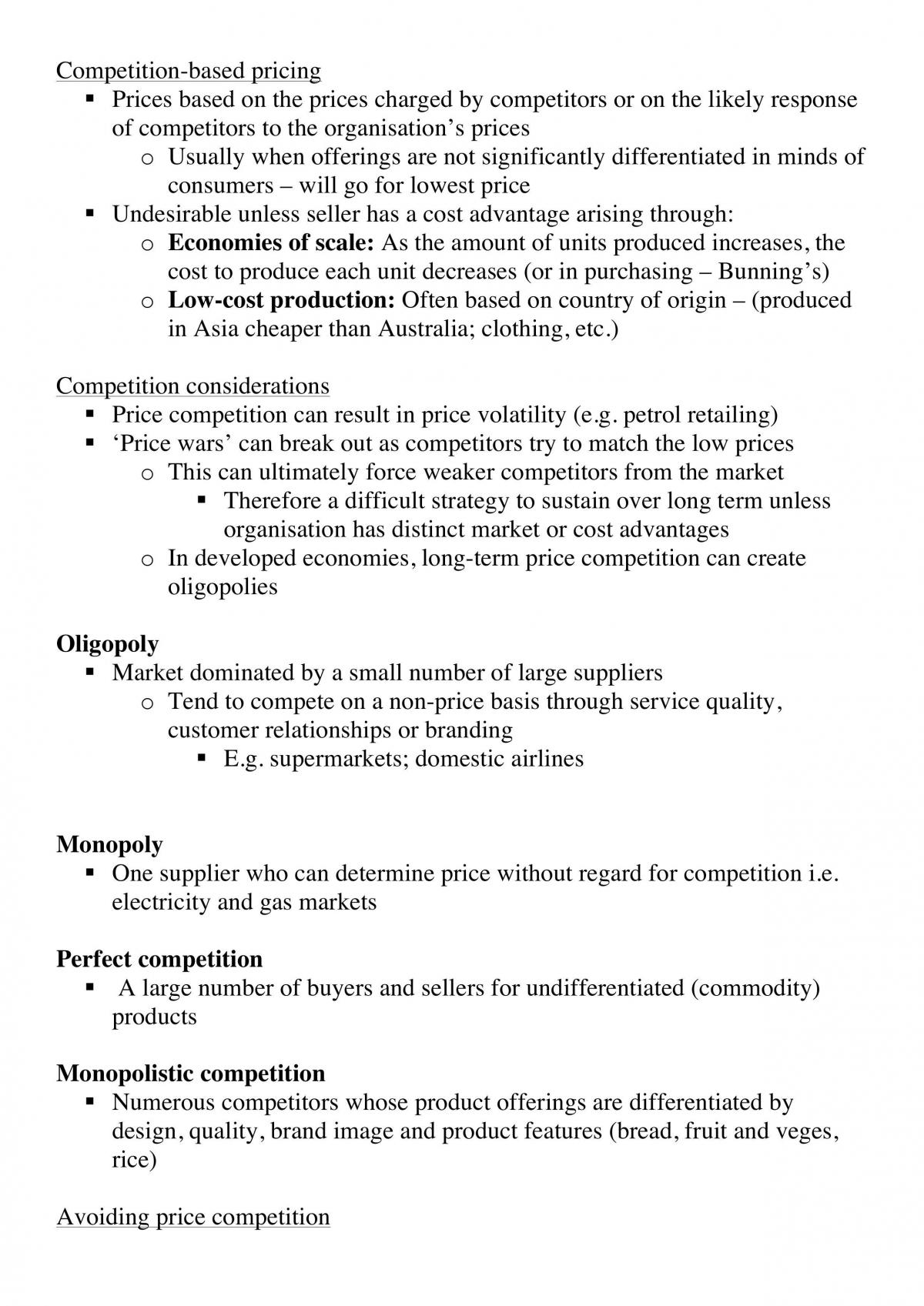 Full MKTG101 Course Notes - Page 63
