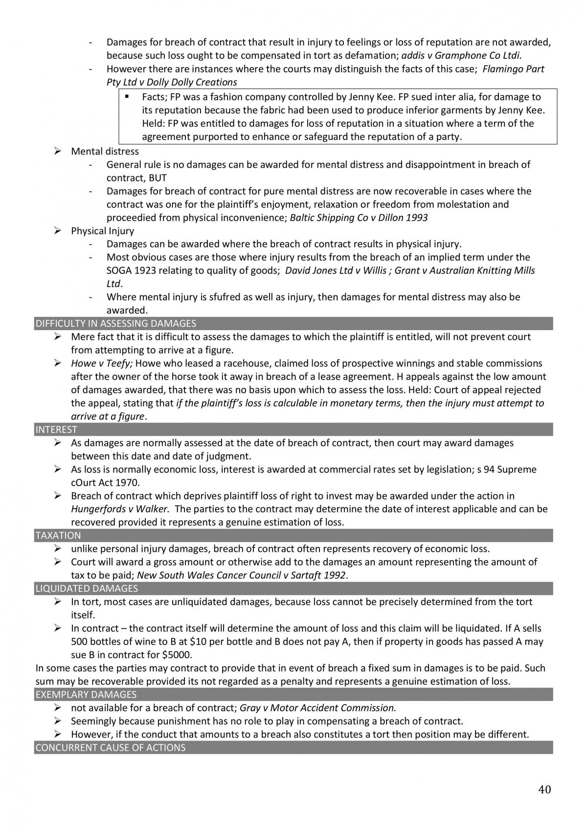 Remedies-Full Course Study Notes - Page 40