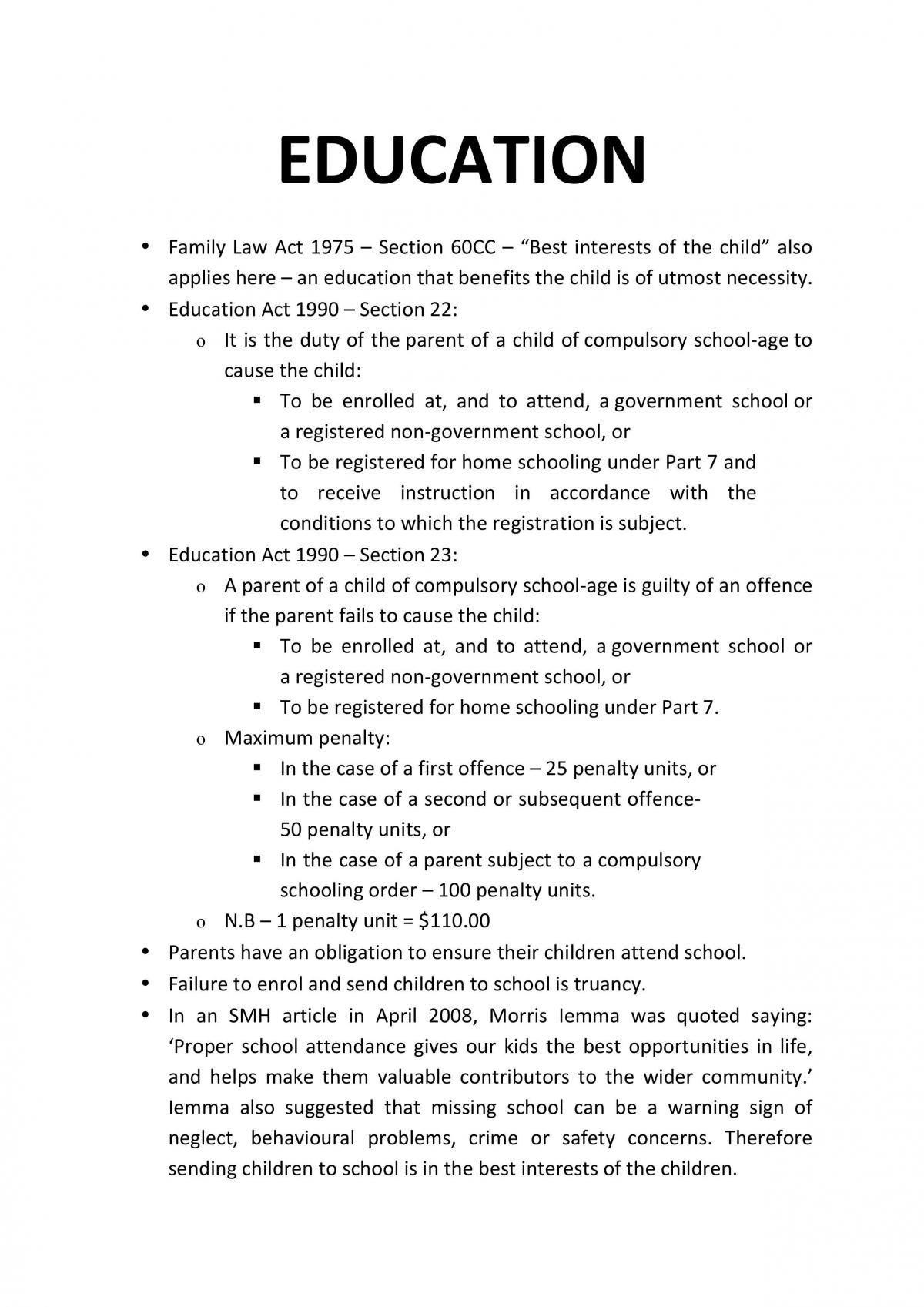 Legal Studies Subject Study Notes - Page 20