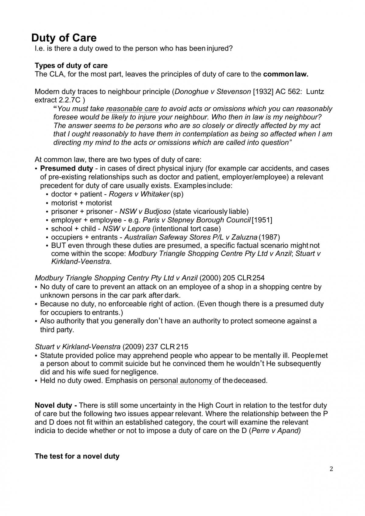 Comprehensive Exam Notes - Page 3