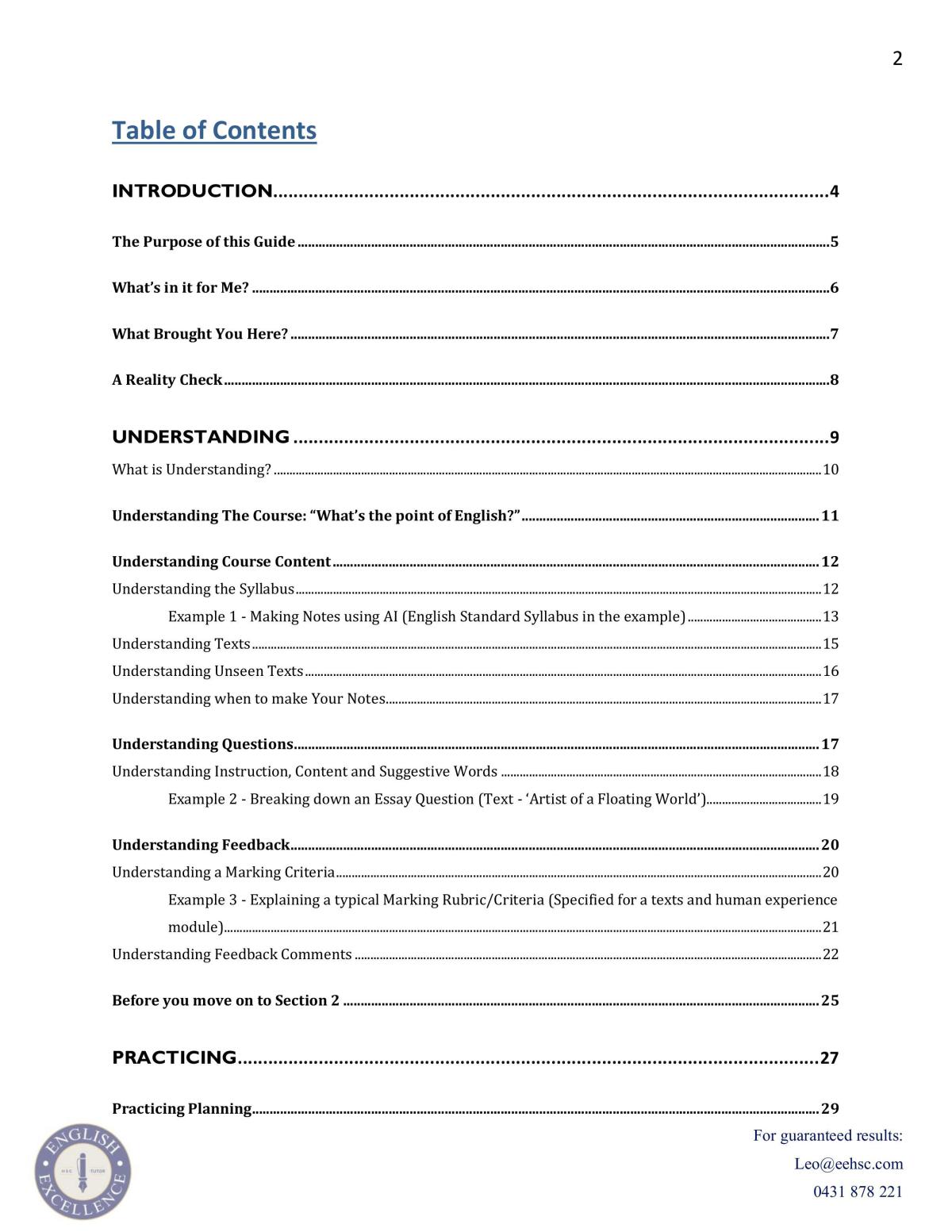 Guide to HSC English - Page 3