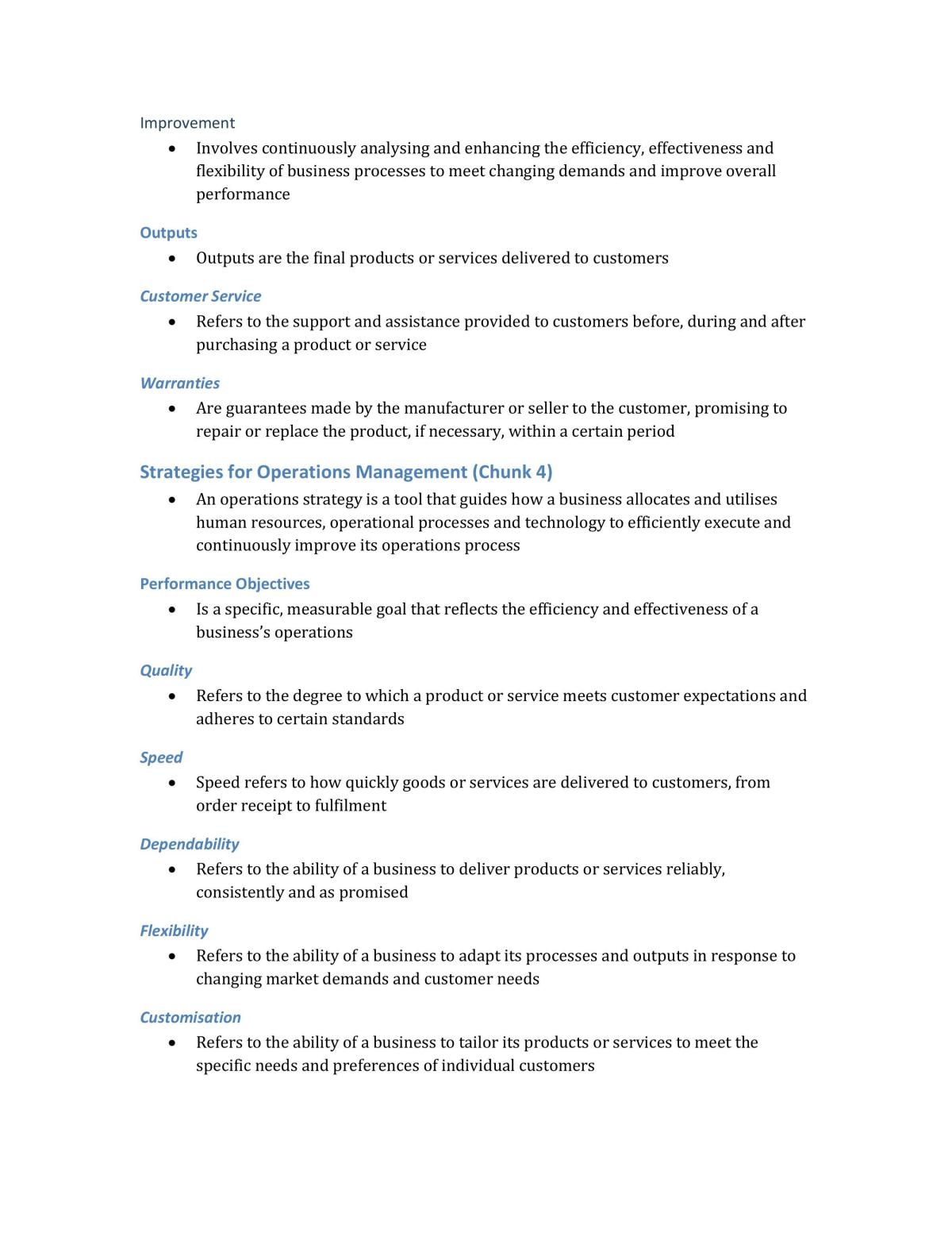 Hsc Business Studies All Definitions - Page 28