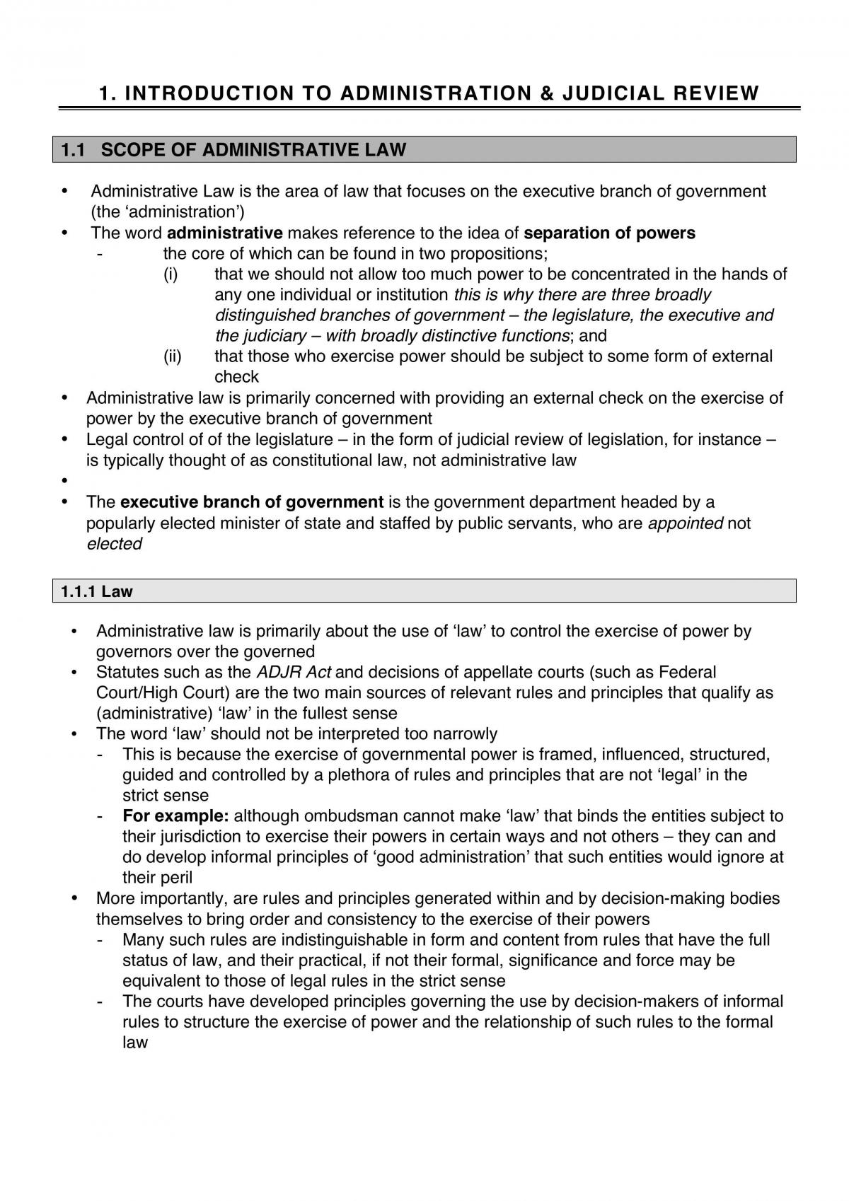 Administrative Law (2015) - Page 3