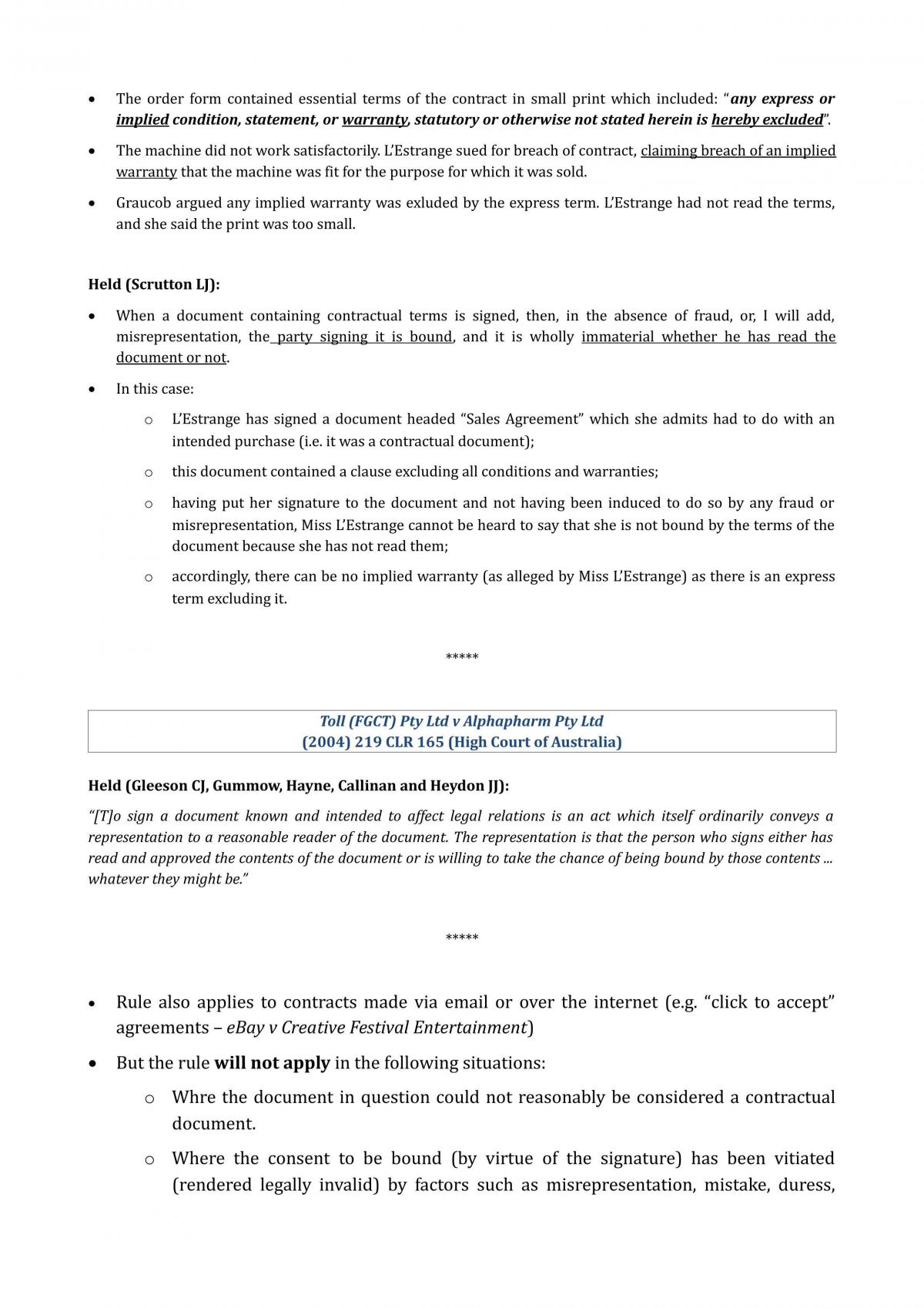 Completed noteson Contracts AA - Page 134