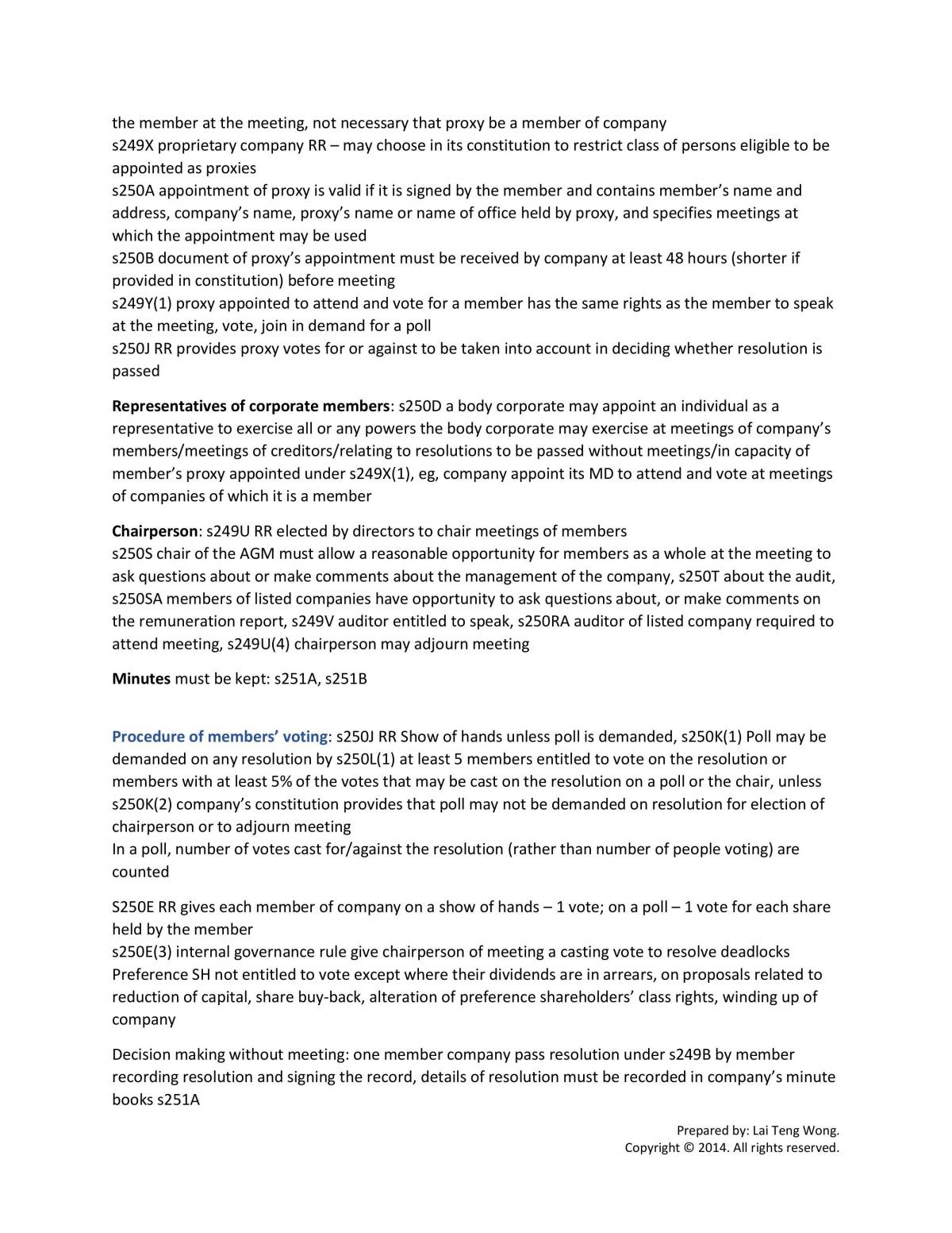 Complete Study Notes for Corporate Law  - Page 37